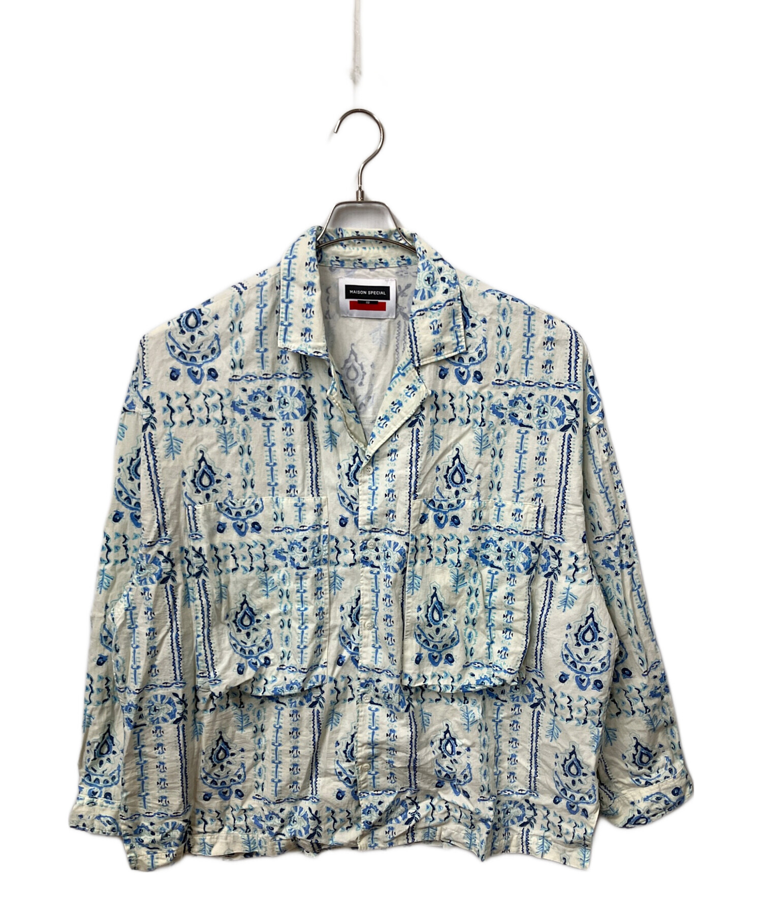 中古・古着通販】MAISON SPECIAL (メゾンスペシャル) インドプリント