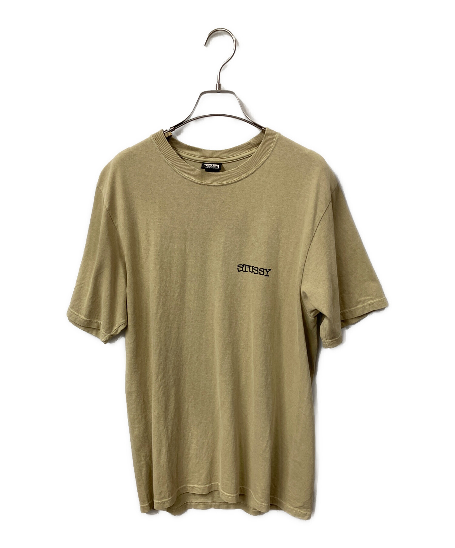 STUSSY tシャツ sサイズ 中古・古着通販】stussy (ステューシー) Tシャツ ベージュ サイズ:S