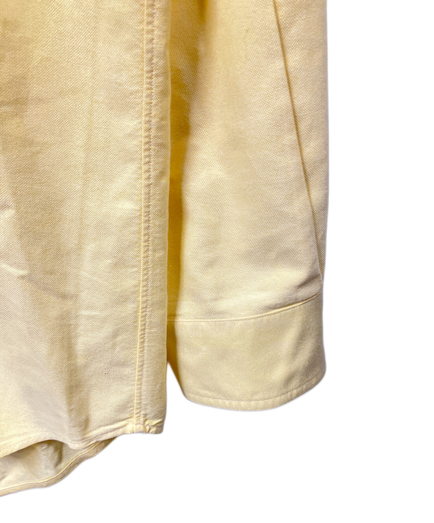 中古・古着通販】RALPH LAUREN (ラルフローレン) 長袖シャツ イエロー