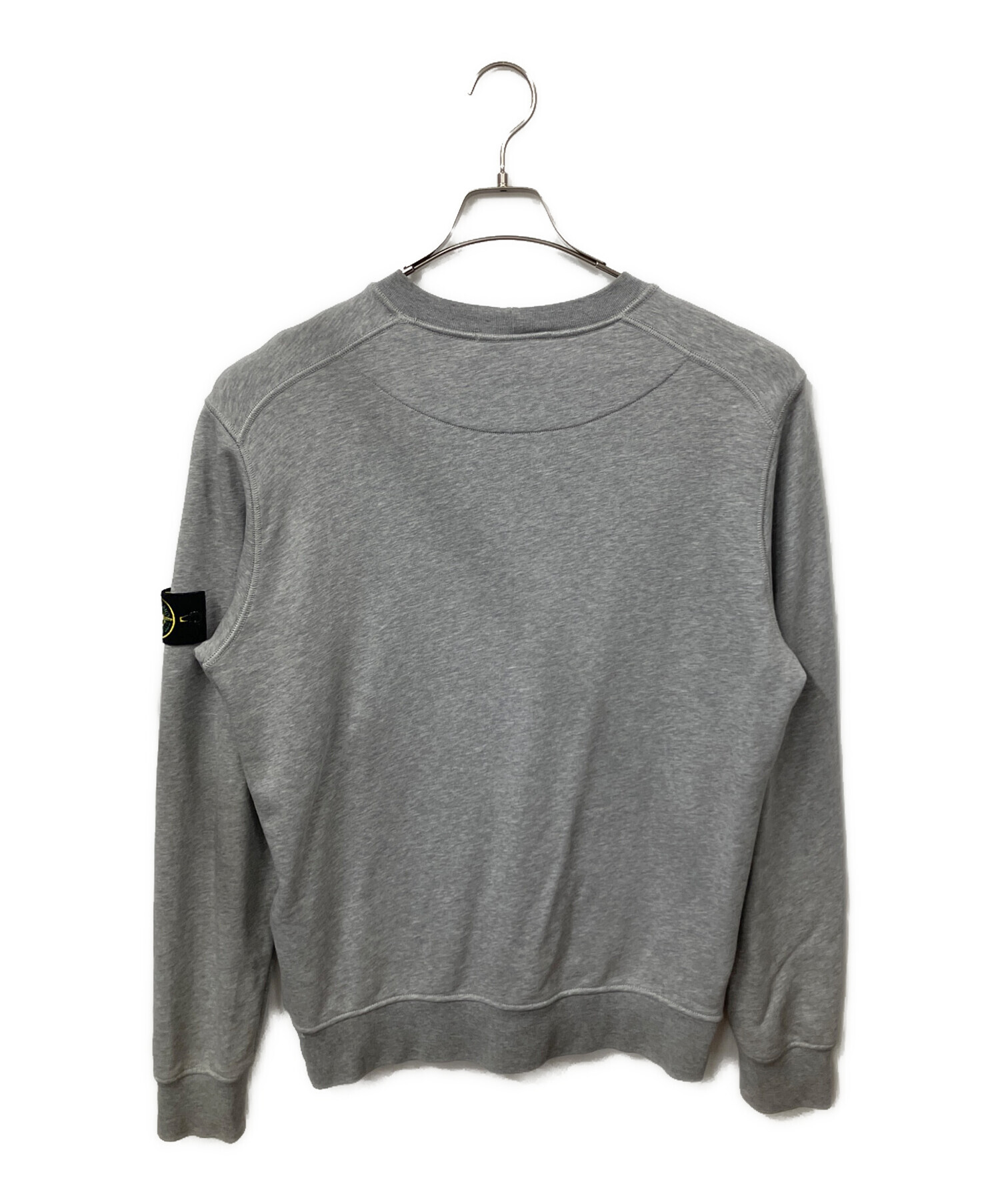 Stone  パネル切替 カットソー ロンT Lサイズ グレー メンズ Stone Island パネル切替 カットソー ロンT Lサイズ グレー