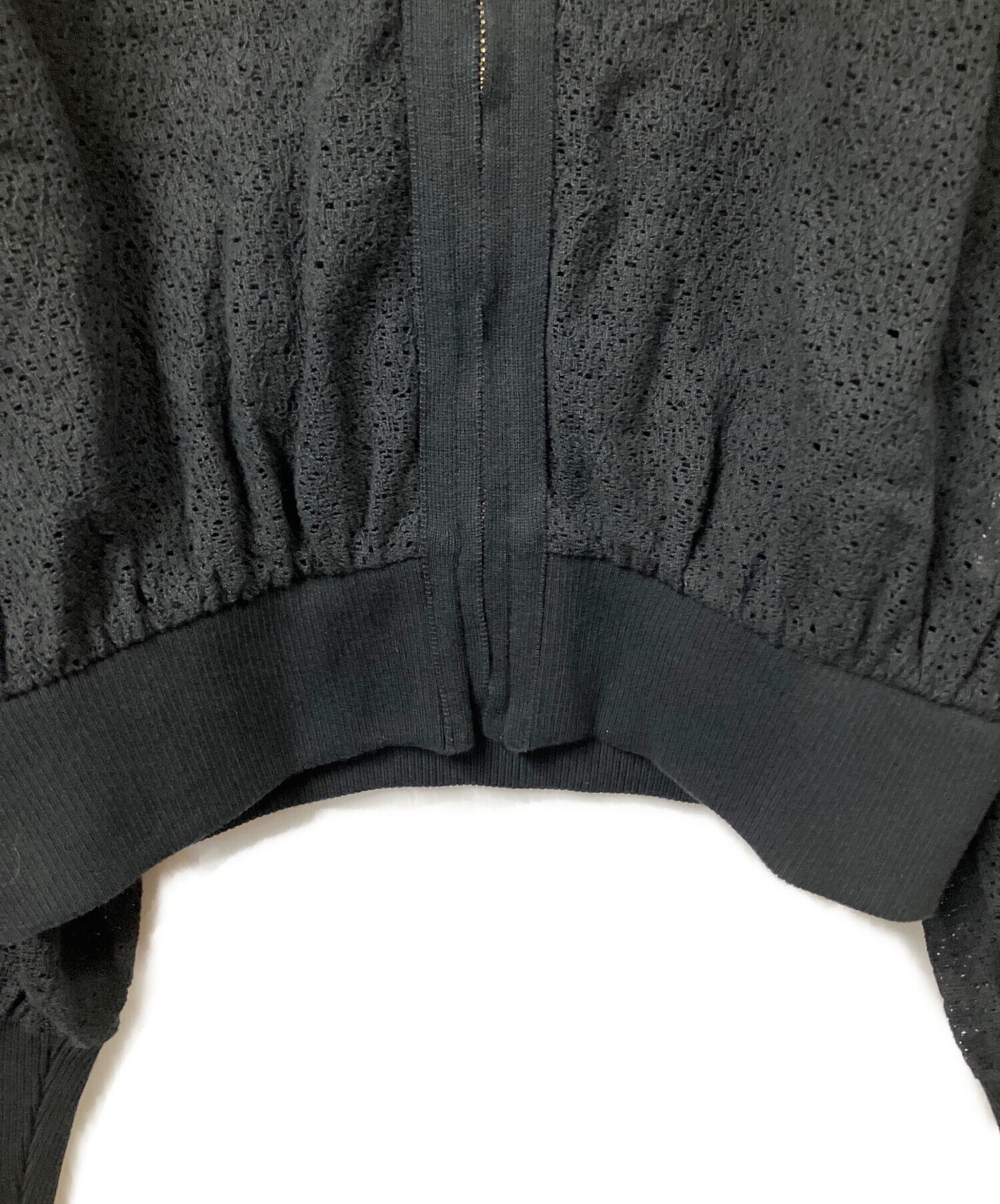 中古・古着通販】MACPHEE (マカフィー) リンクルレース ジップアップ 