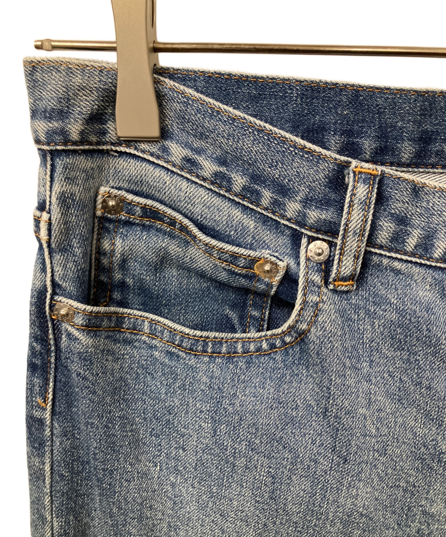 定価38500円 新品タグ付 A.P.C. ストレートデニム 30 インディゴ 中古・古着通販】A.P.C. (アーペーセー) デニムパンツPETIT NEW