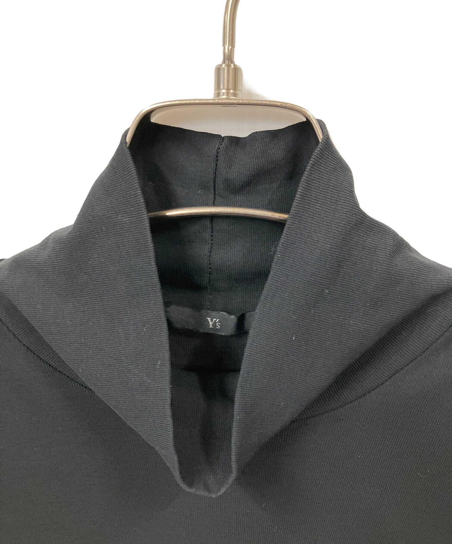 中古・古着通販】Y's (ワイズ) 半袖カットソー ブラック ブラック