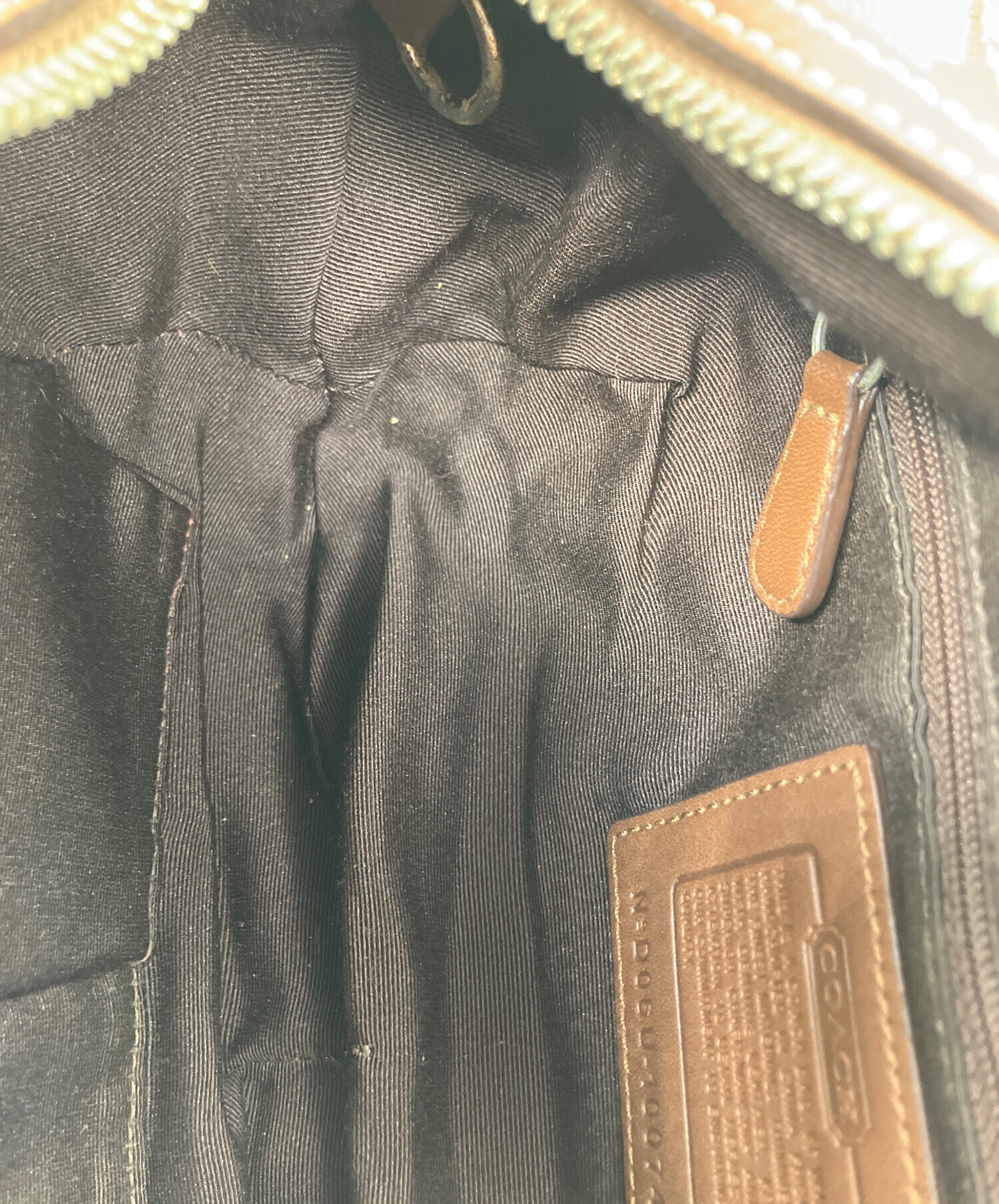 中古・古着通販】COACH (コーチ) ワンショルダーバッグ シグネチャー