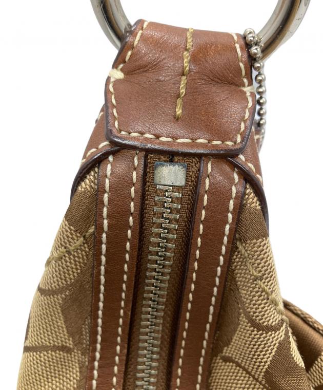 中古・古着通販】COACH (コーチ) ワンショルダーバッグ シグネチャー