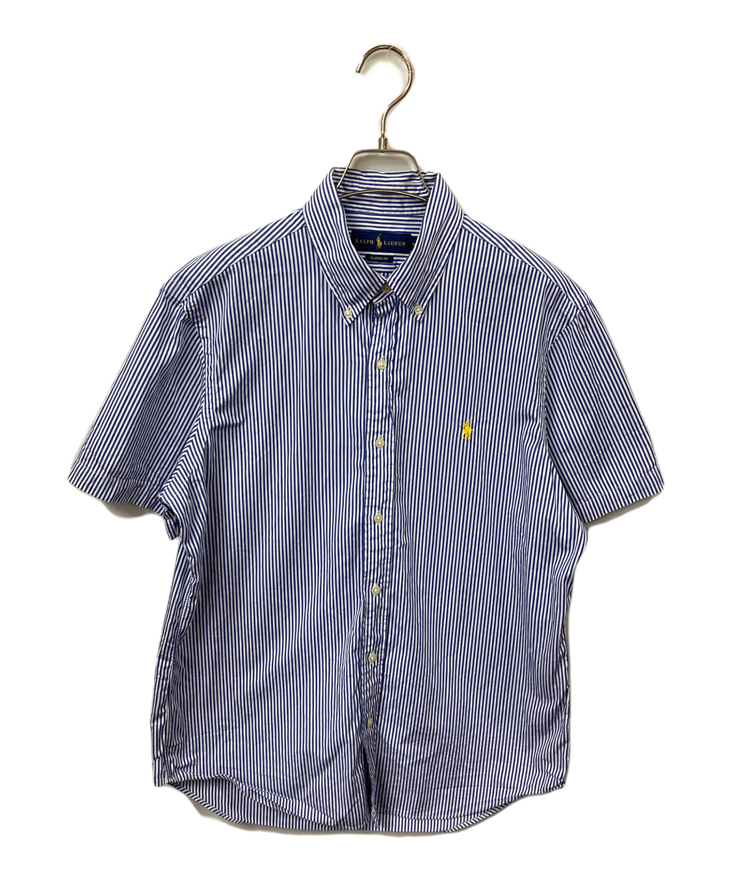 新品未使用✨️RALPH LAUREN ラルフローレン ストライプシャツ 半袖 中古・古着通販】RALPH LAUREN (ラルフローレン) 半袖ストライプシャツ
