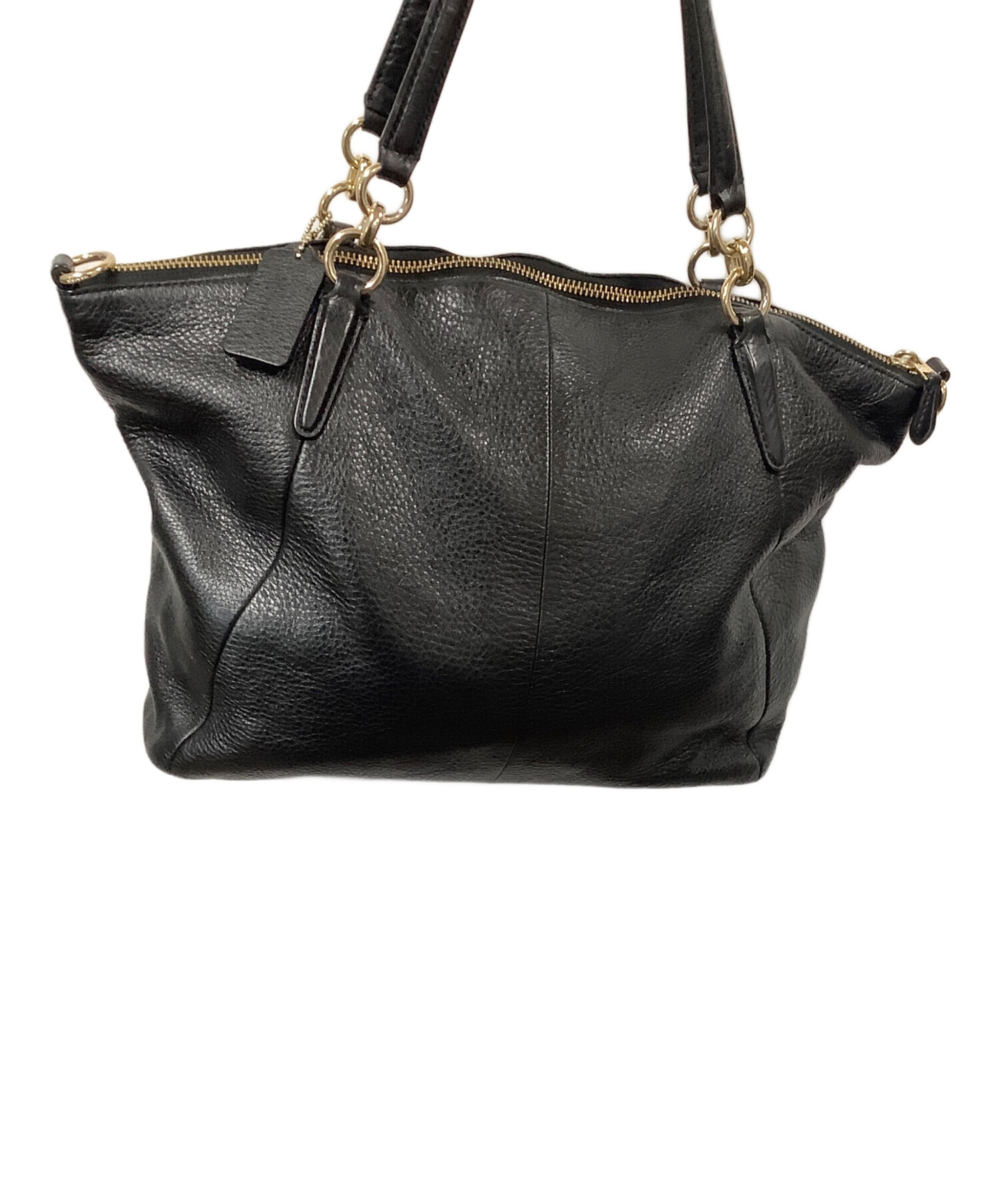 中古・古着通販】COACH (コーチ) ラージケルシー サッチェル ブラック 