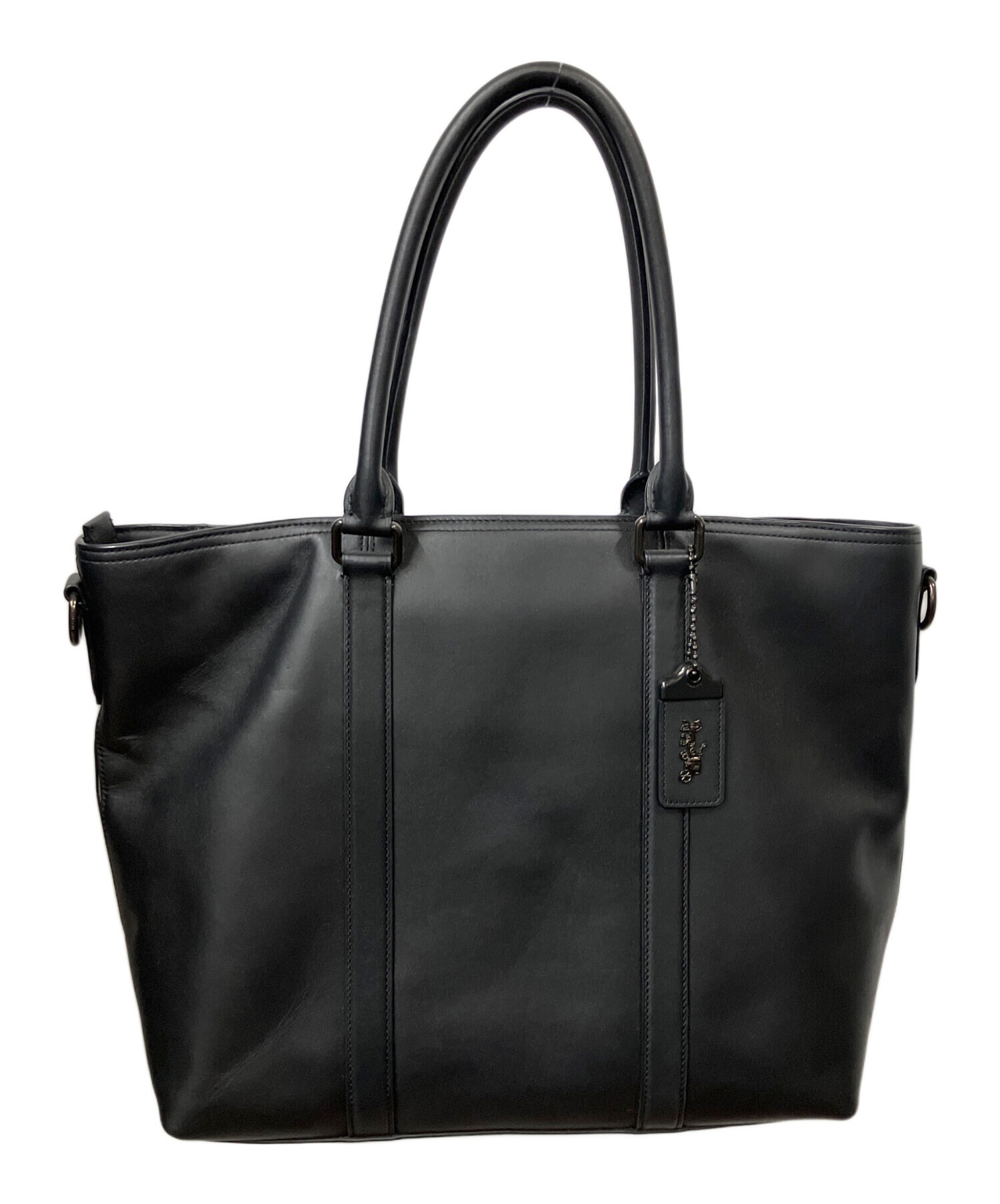 中古・古着通販】COACH (コーチ) メトロポリタン トート ブラック