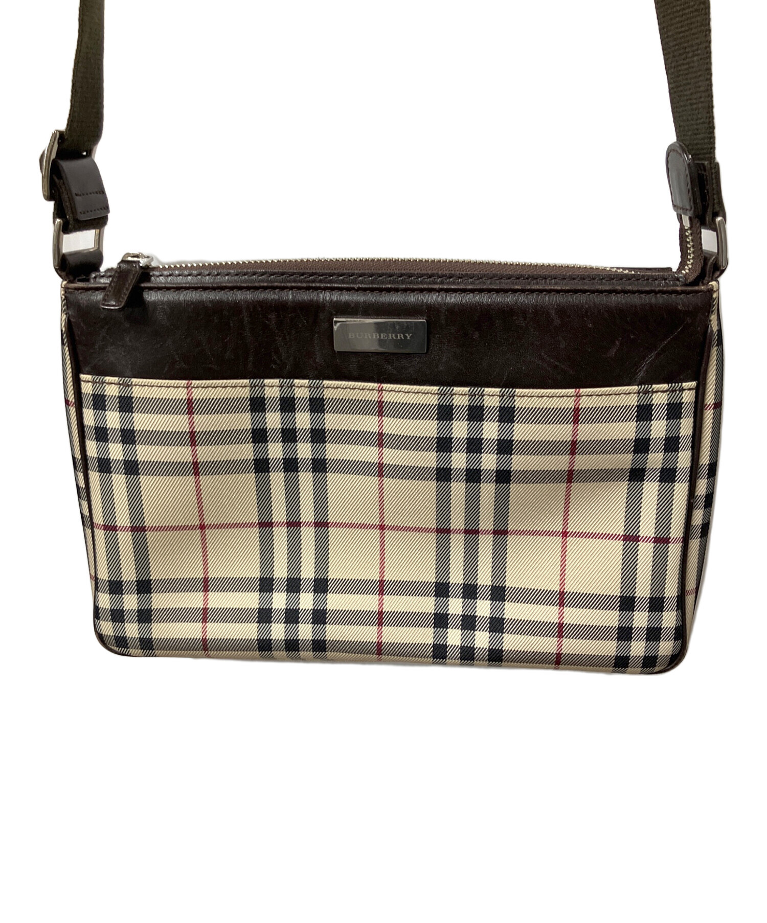 中古・古着通販】BURBERRY (バーバリー) ショルダーバッグ ノバ 