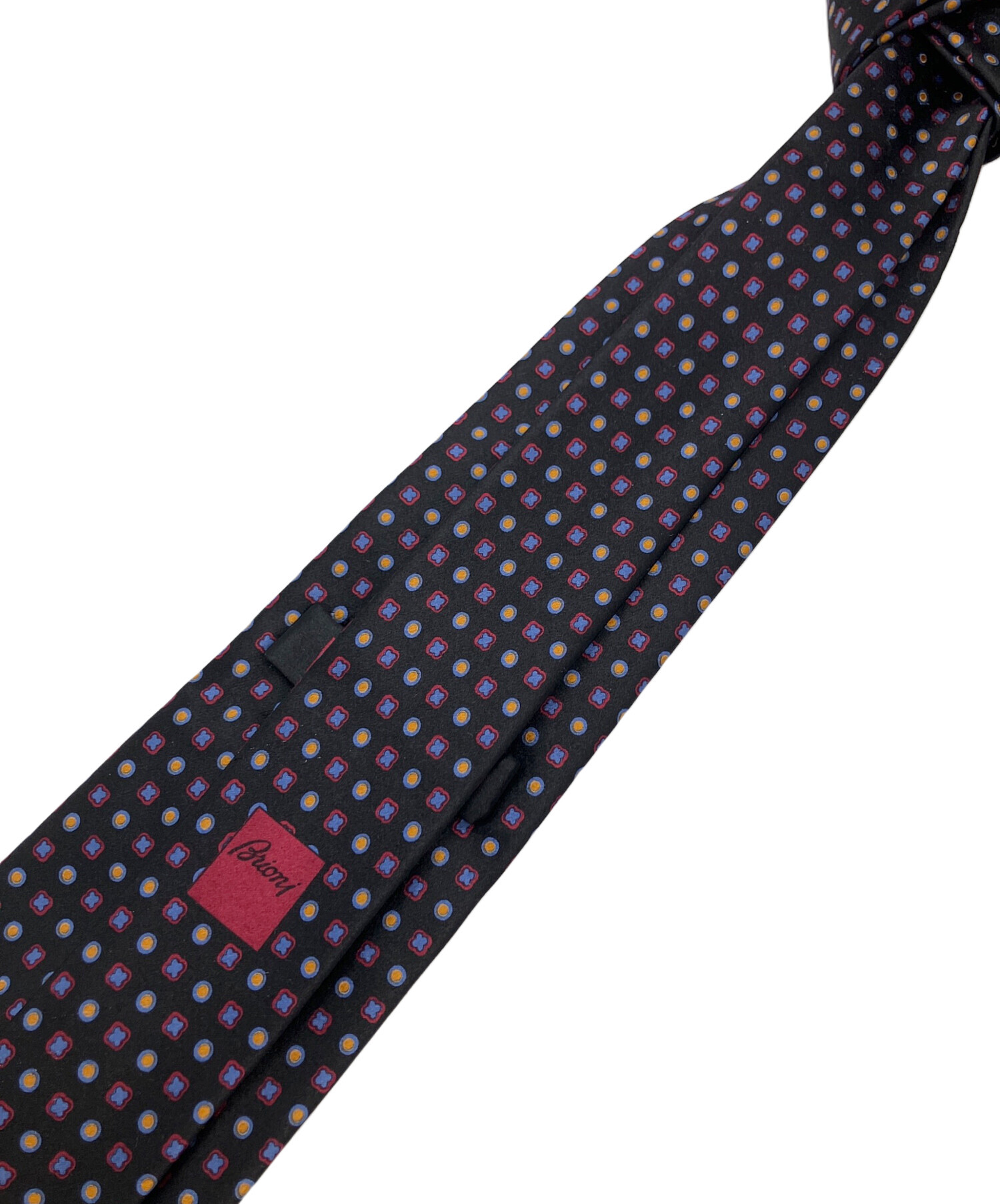 さっしー　Brioni ハンドメイド ネクタイ 中古・古着通販】BRIONI (ブリオーニ) シルクネクタイ ブラック