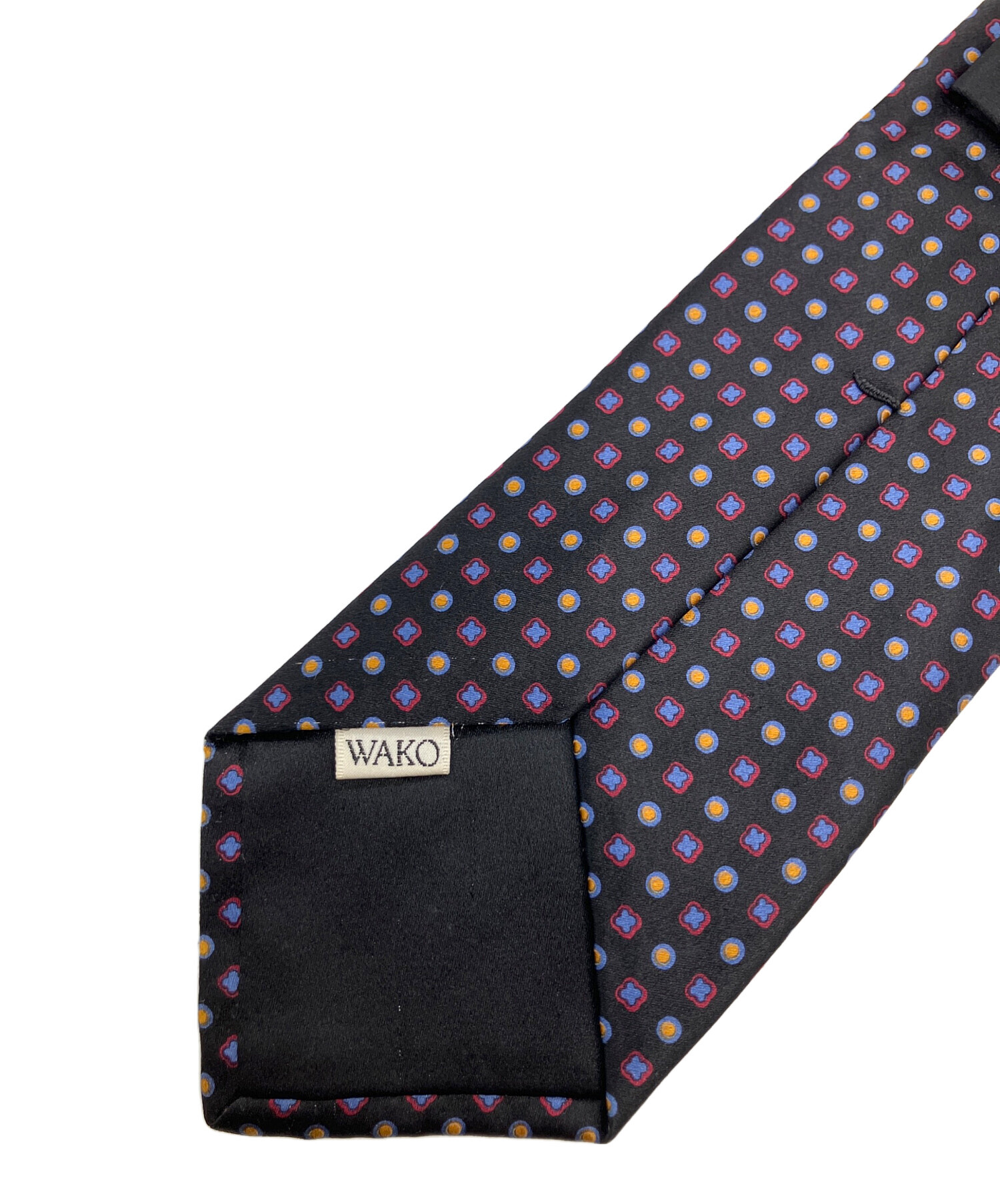 中古・古着通販】BRIONI (ブリオーニ) シルクネクタイ ブラック
