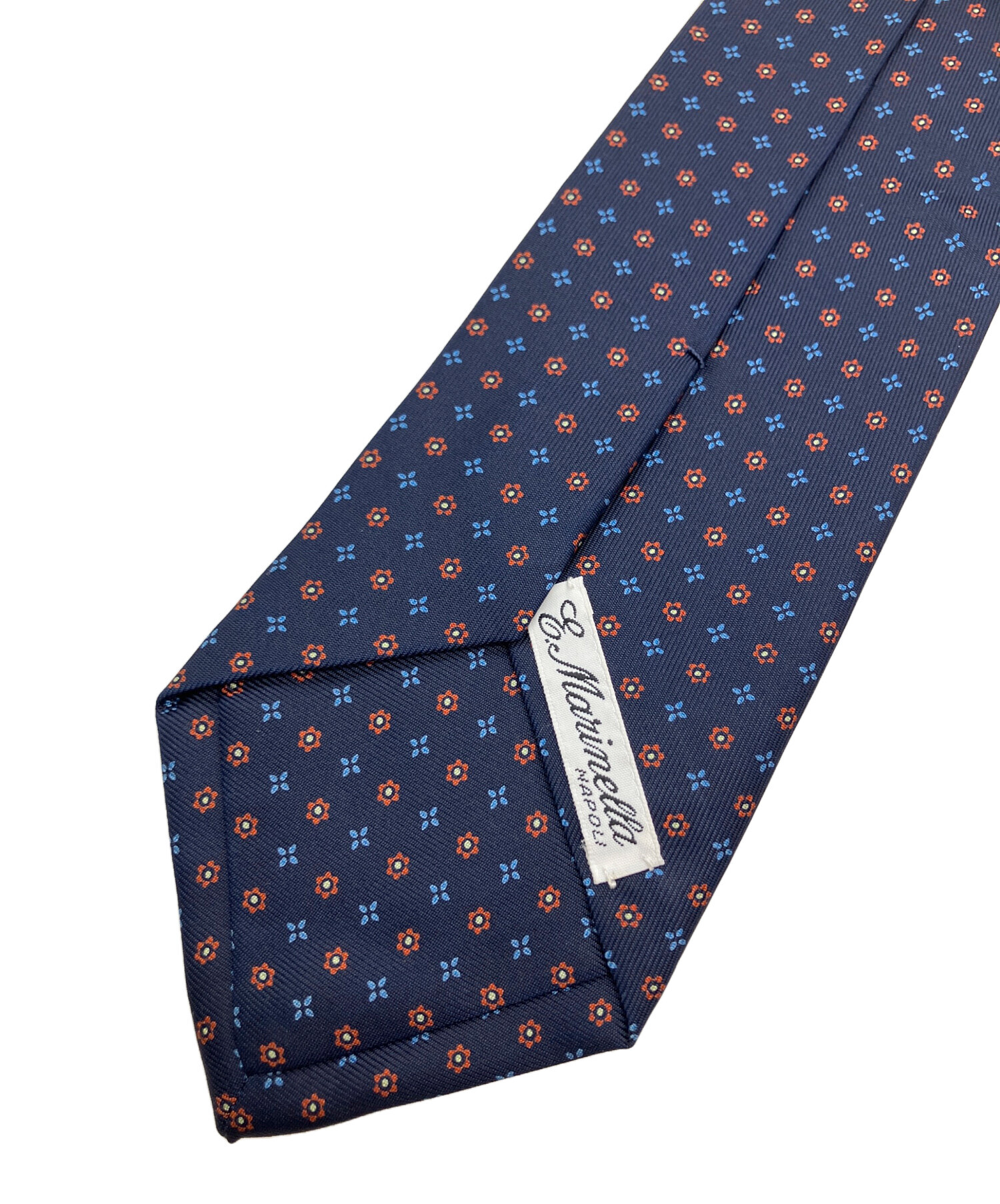 中古・古着通販】E.MARINELLA (マリネッラ) シルクネクタイ ネイビー