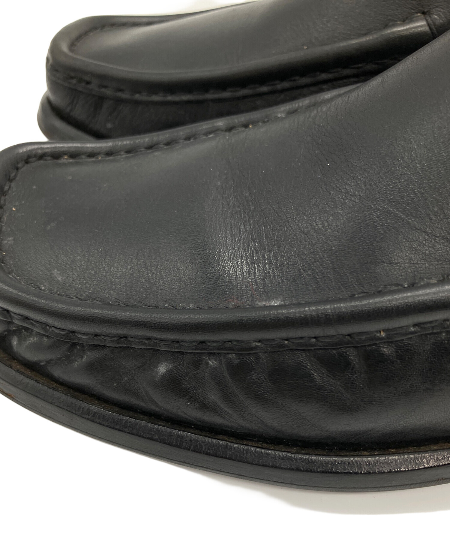 中古・古着通販】PARABOOT (パラブーツ) レザーシューズ ブラック