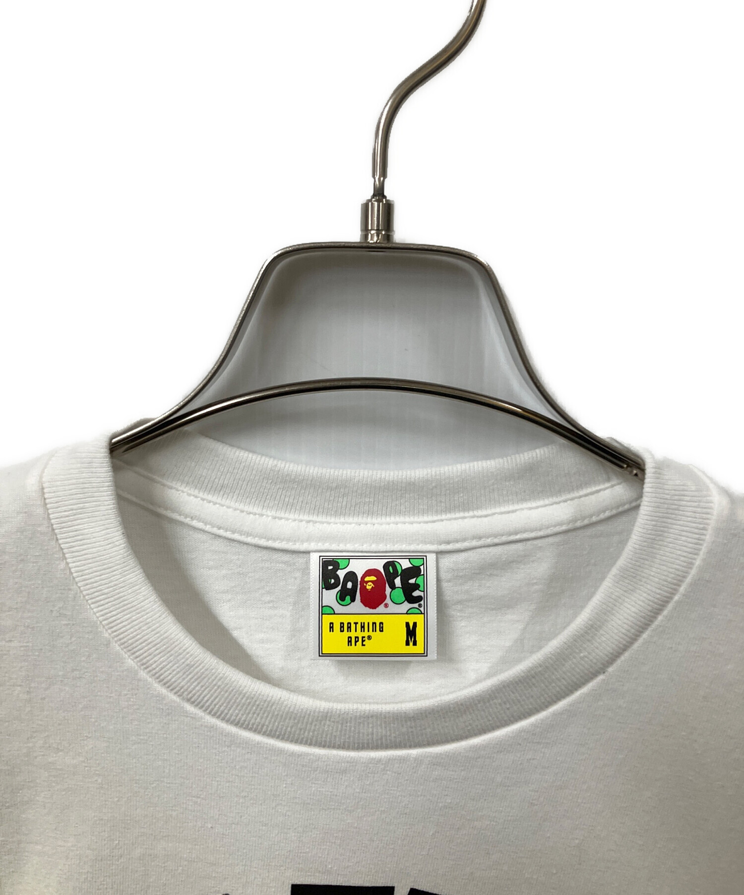 ピ*ウ様 【新品】A BATHING APE カモフラロゴ Tシャツ ホワイト 中古・古着通販】A BATHING APE (アベイシングエイプ) カモフラージュT