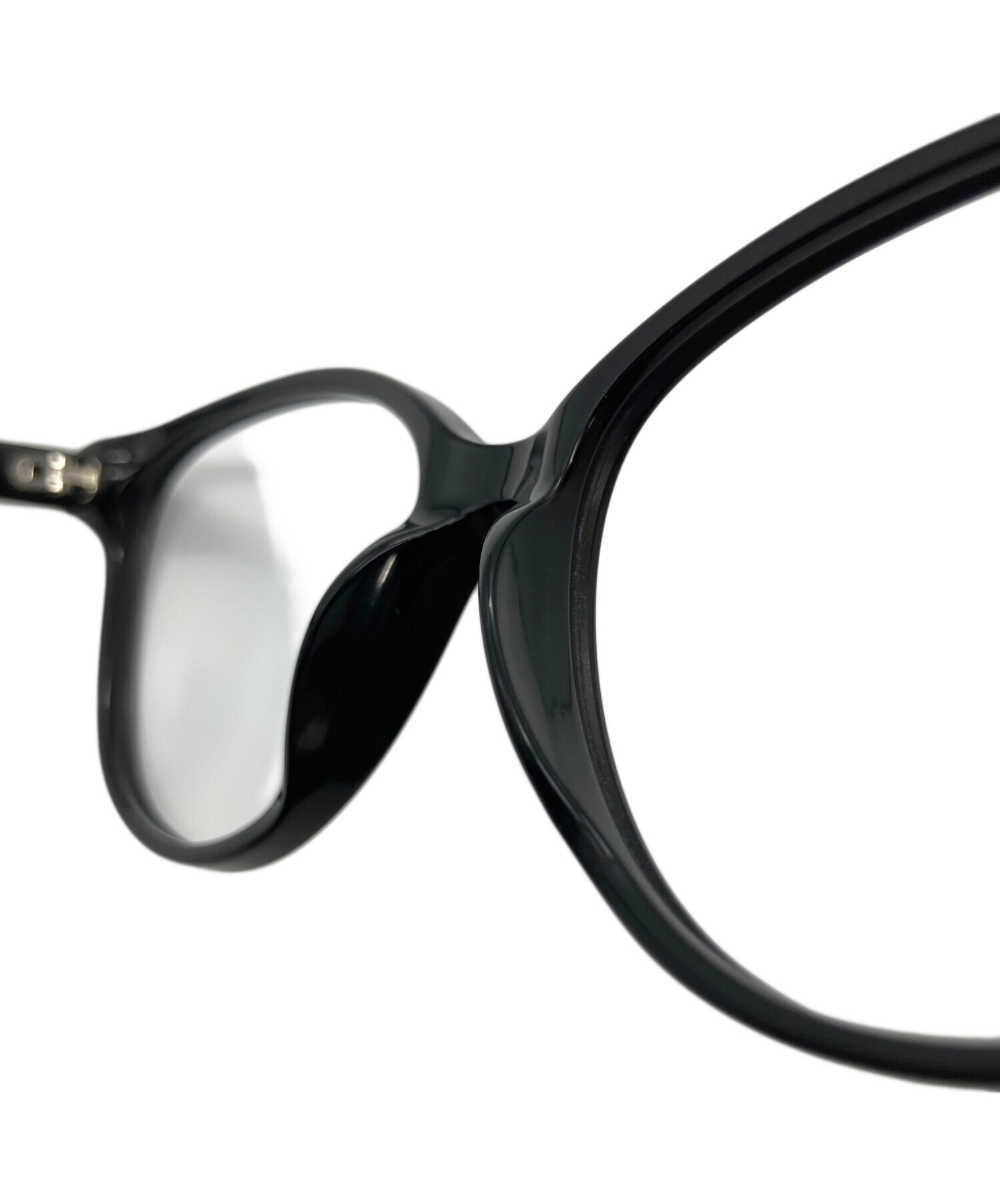 中古・古着通販】CHANEL (シャネル) 伊達眼鏡 ブラック ブラック