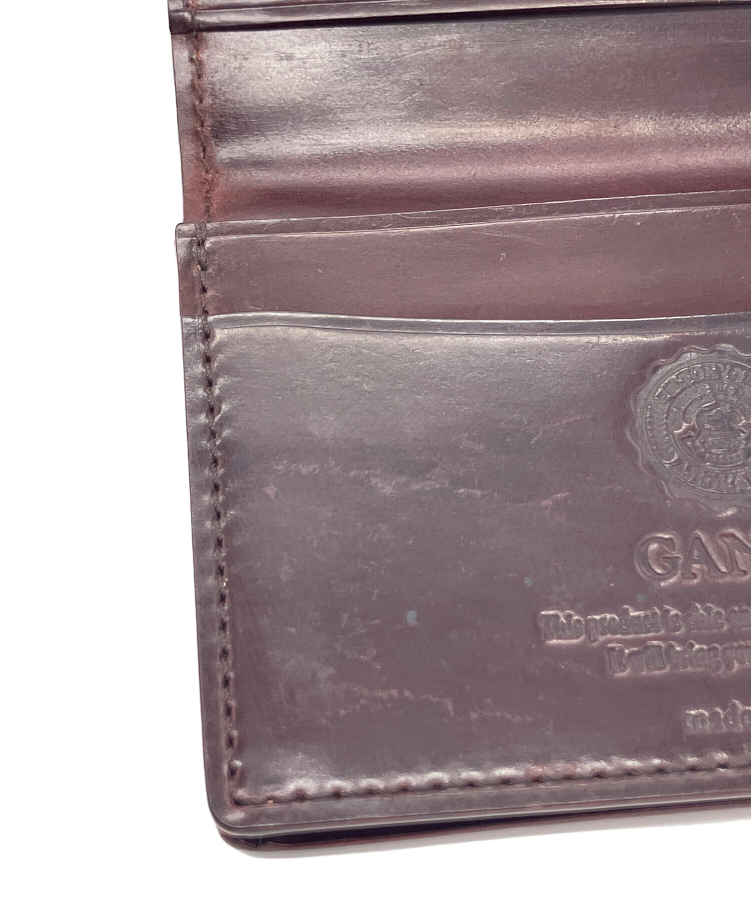 中古・古着通販】GANZO (ガンゾ) カードケース ブラウン｜ブランド
