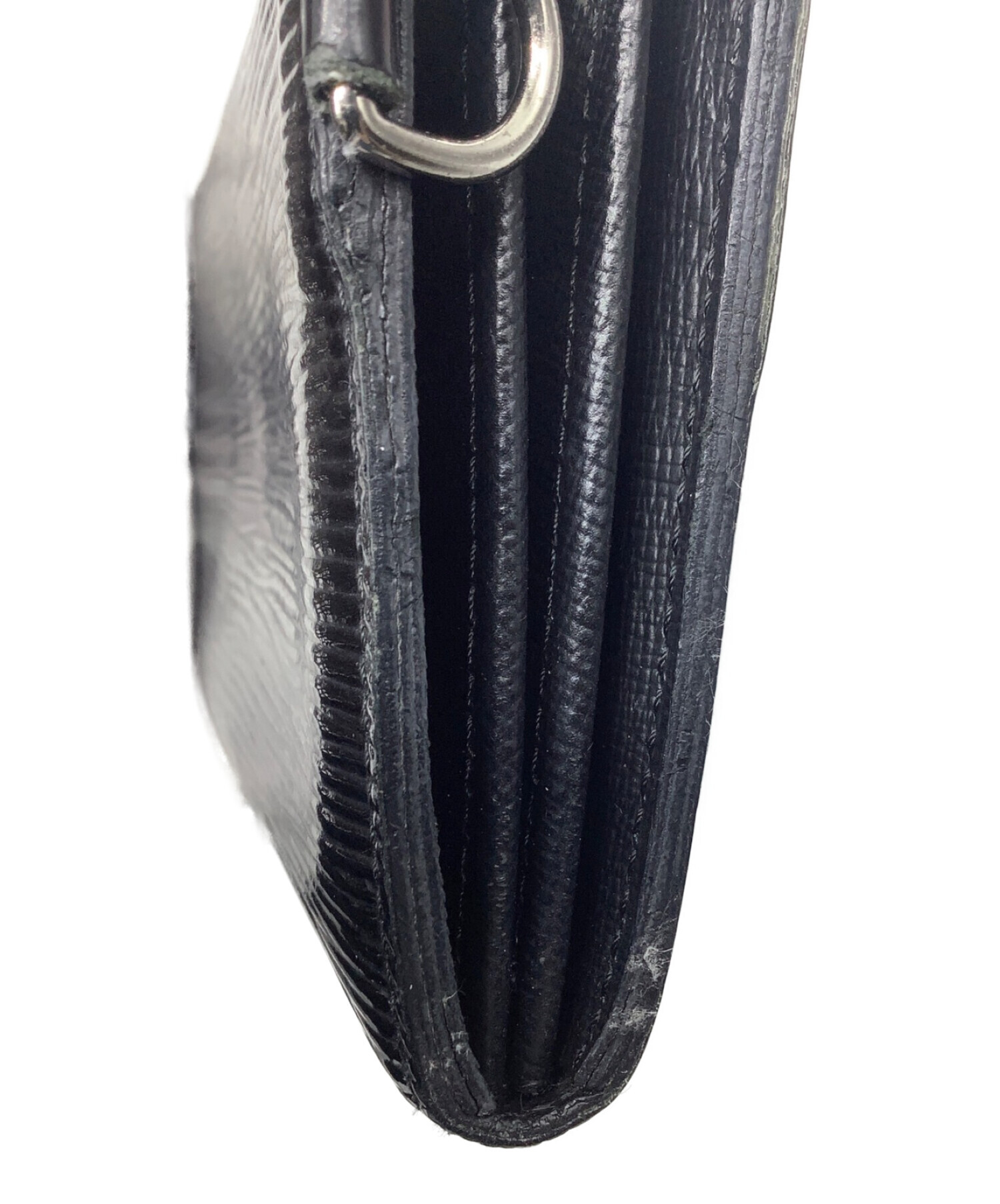 ルイヴィトン ポルトフォイユ アストリッド M66592 ブラック 中古・古着通販】LOUIS VUITTON (ルイ ヴィトン) ポルトフォイユ