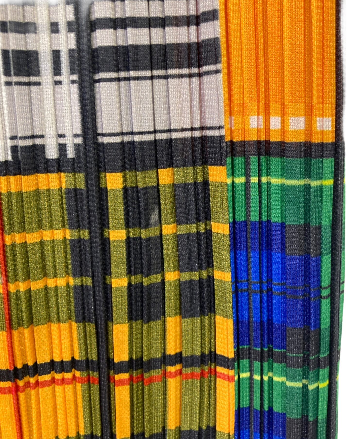 PLEATSPLEASE マルチカラープリーツスカート【5】総柄　ロングD187 中古・古着通販】PLEATS PLEASE (プリーツプリーズ) プリーツスカート