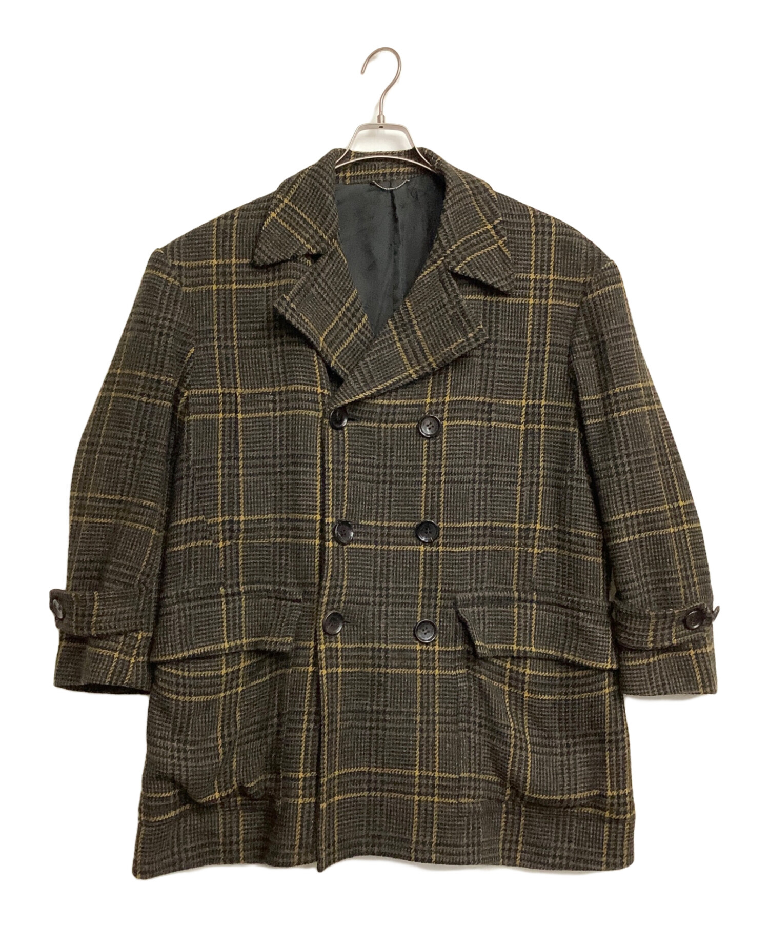 Ryo様【✨新品✨】JOHNLAWRENCESULLIVAN ツイード Pコート JOHNLAWRENCESULLIVAN ツイードブルゾン グレンチェック 千鳥 JOHN