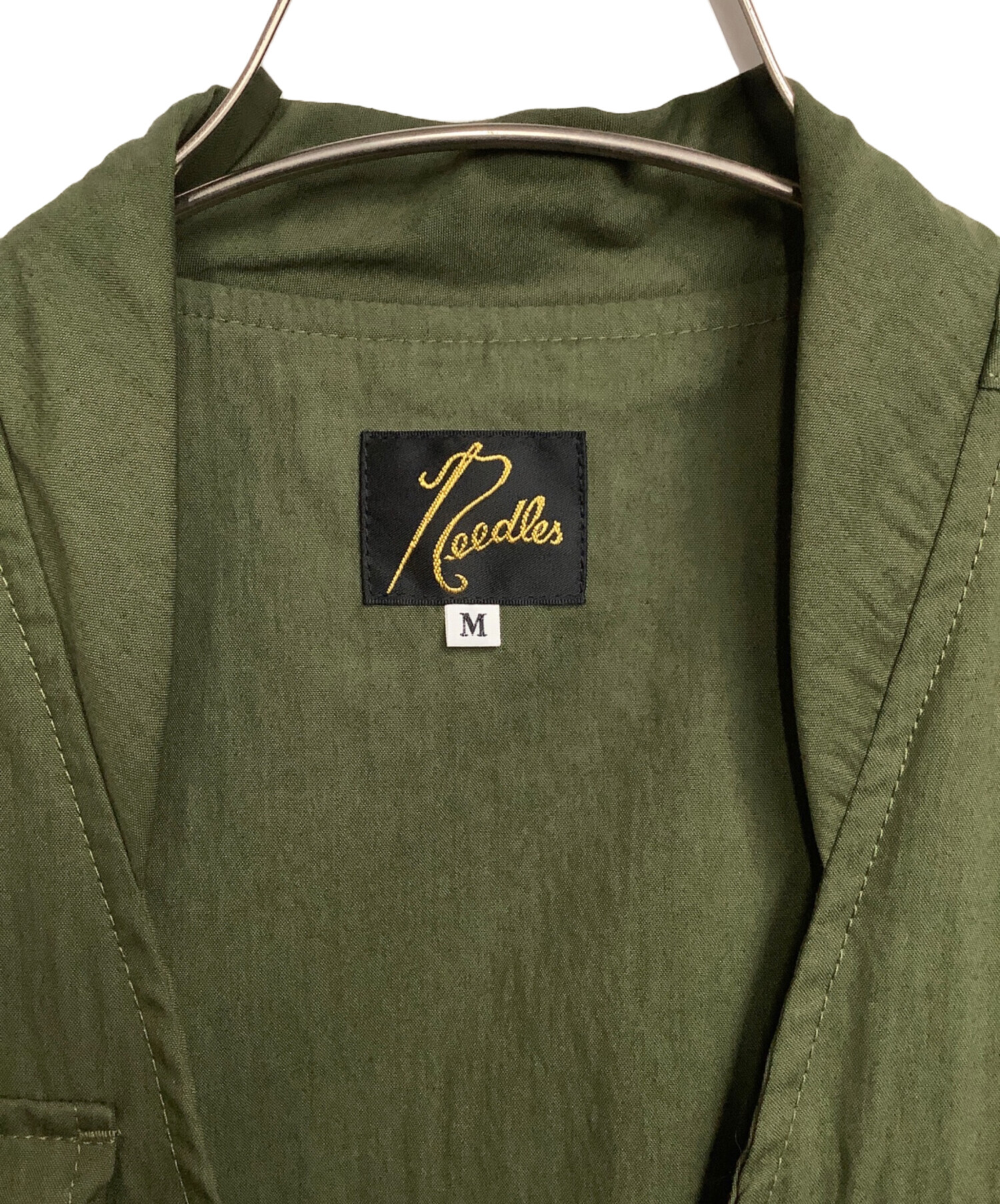 中古・古着通販】Needles (ニードルズ) フィールドベスト グリーン