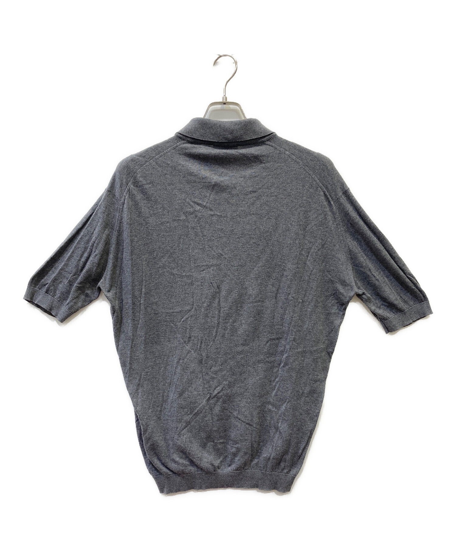 JOHN SMEDLEY グレー 半袖ポロシャツ　古着　緑タグ JOHN SMEDLEY グレー 半袖ポロシャツ 古着 緑タグ 【公式通販】