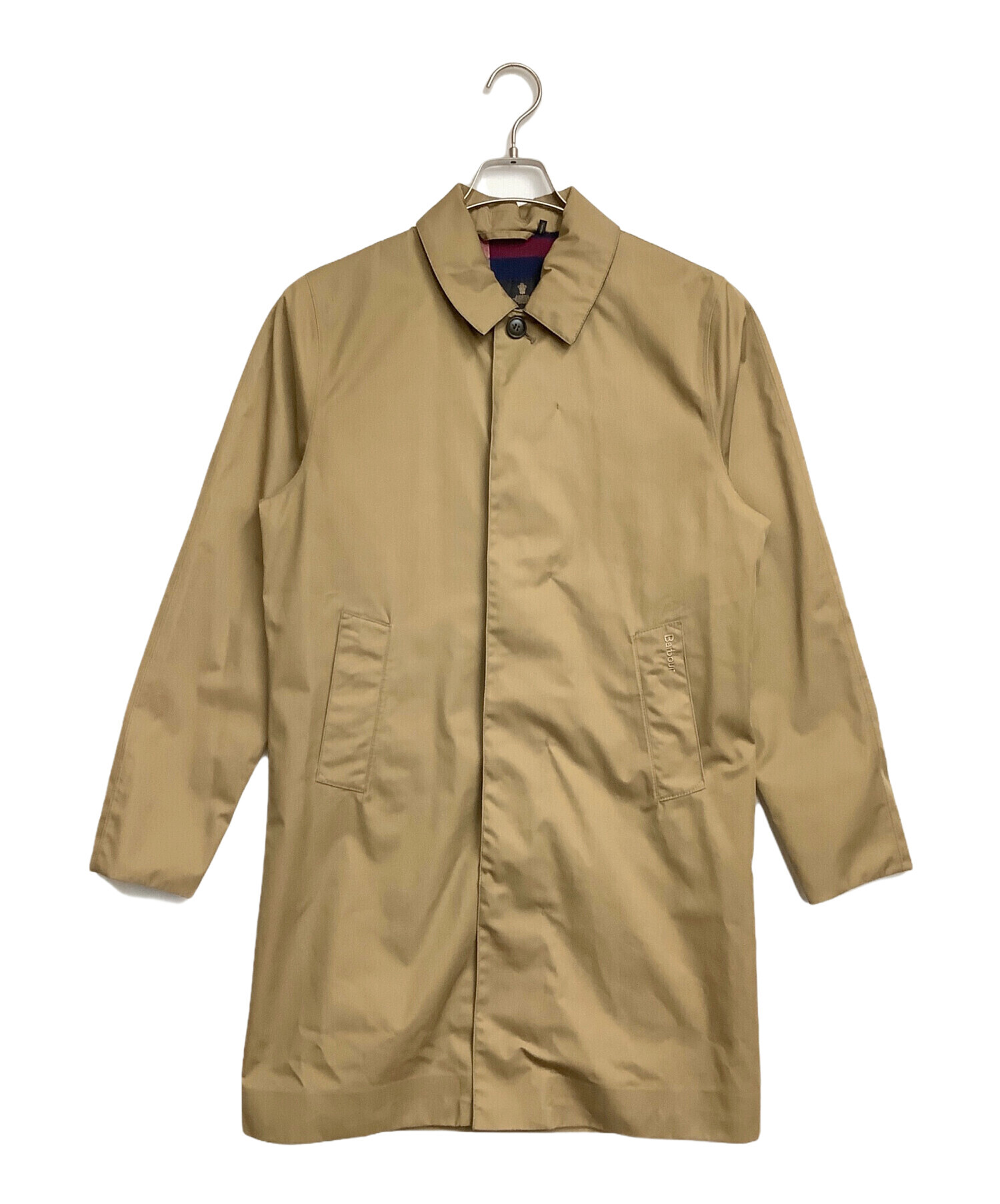 中古・古着通販】Barbour (バブアー) ステンカラーコート カーキ