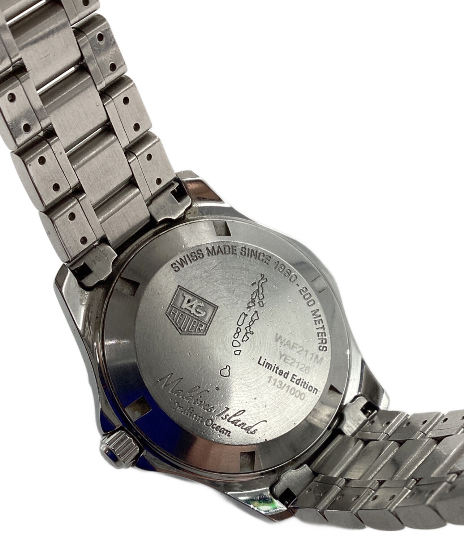 中古・古着通販】TAG Heuer (タグホイヤー) 腕時計 ブルー｜ブランド