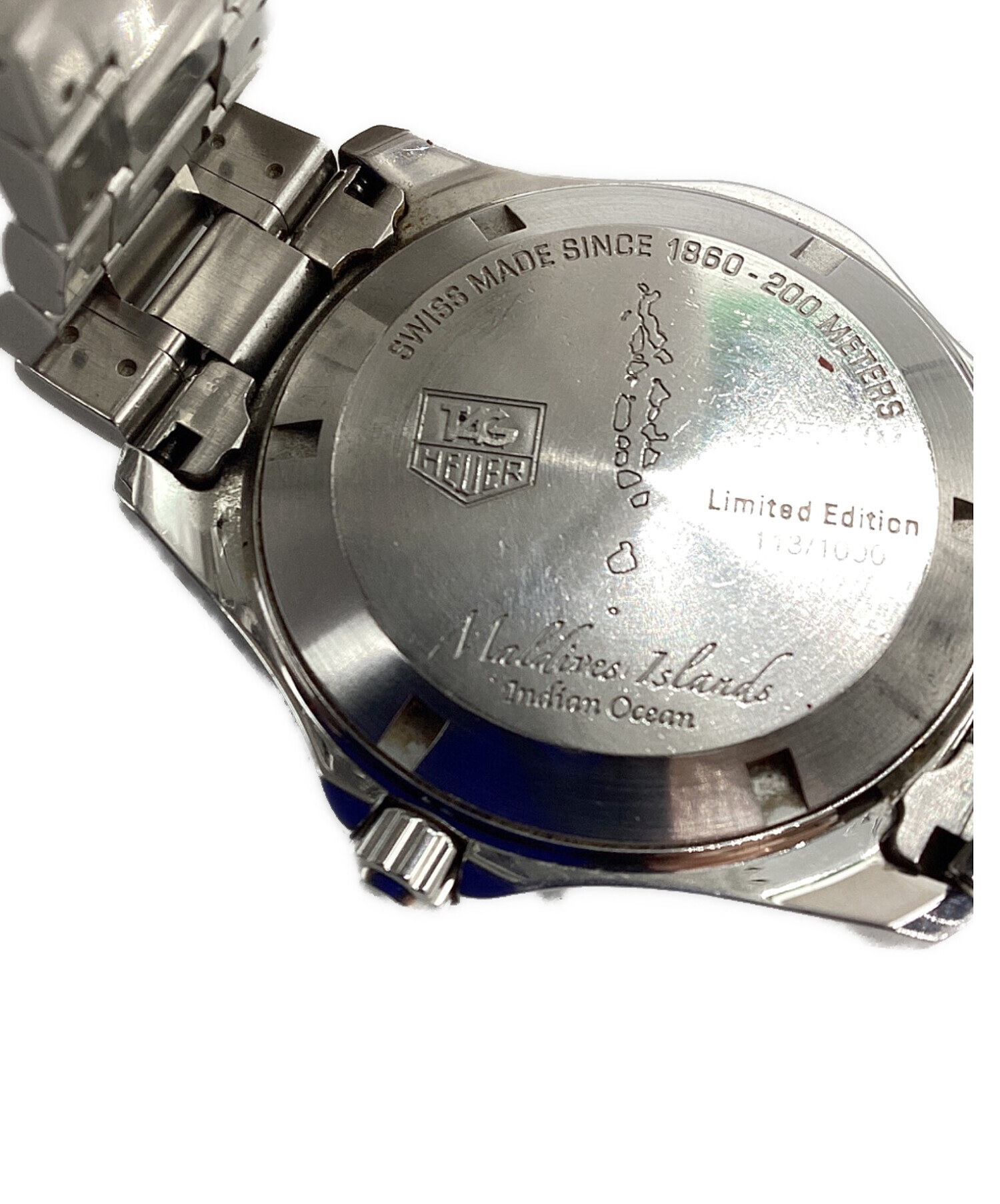 中古・古着通販】TAG Heuer (タグホイヤー) 腕時計 ブルー｜ブランド