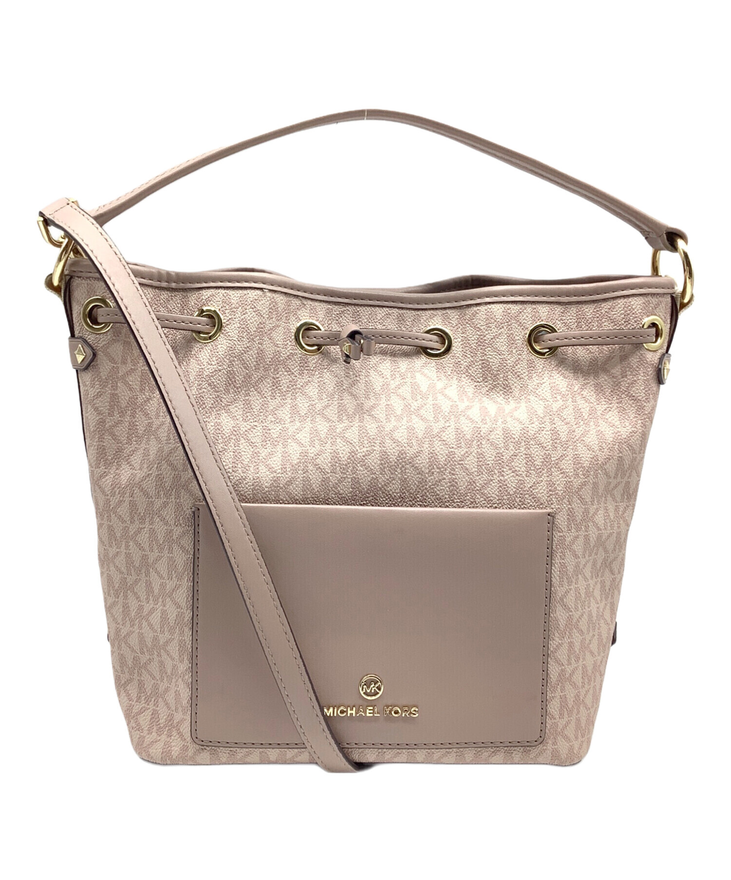 中古・古着通販】MICHAEL KORS (マイケルコース) 2WAY巾着ショルダー 