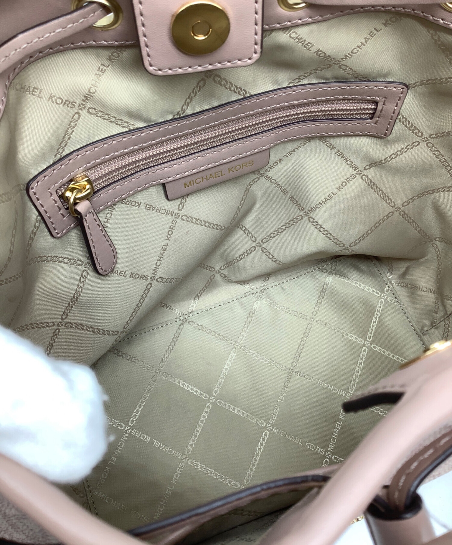 中古・古着通販】MICHAEL KORS (マイケルコース) 2WAY巾着ショルダー 