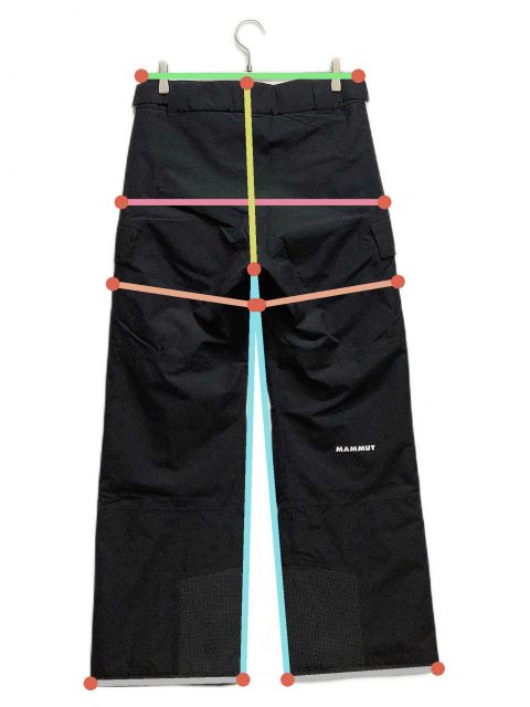 中古・古着通販】MAMMUT (マムート) パンツ ブラック サイズ:XS 未使用