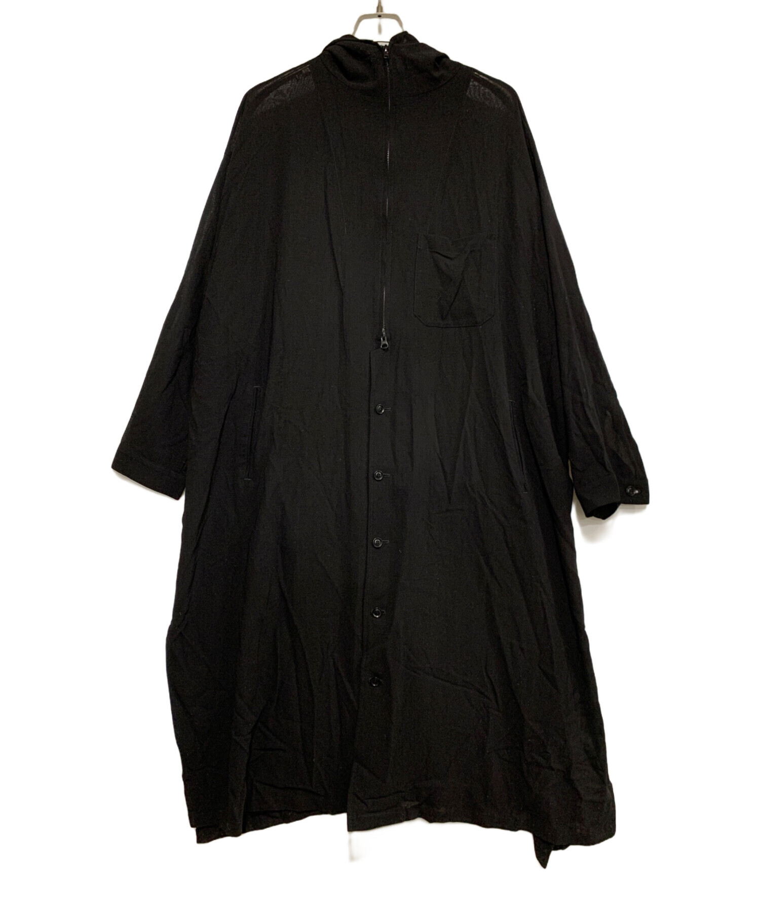 中古・古着通販】Y's (ワイズ) コート ブラック サイズ:SIZE2