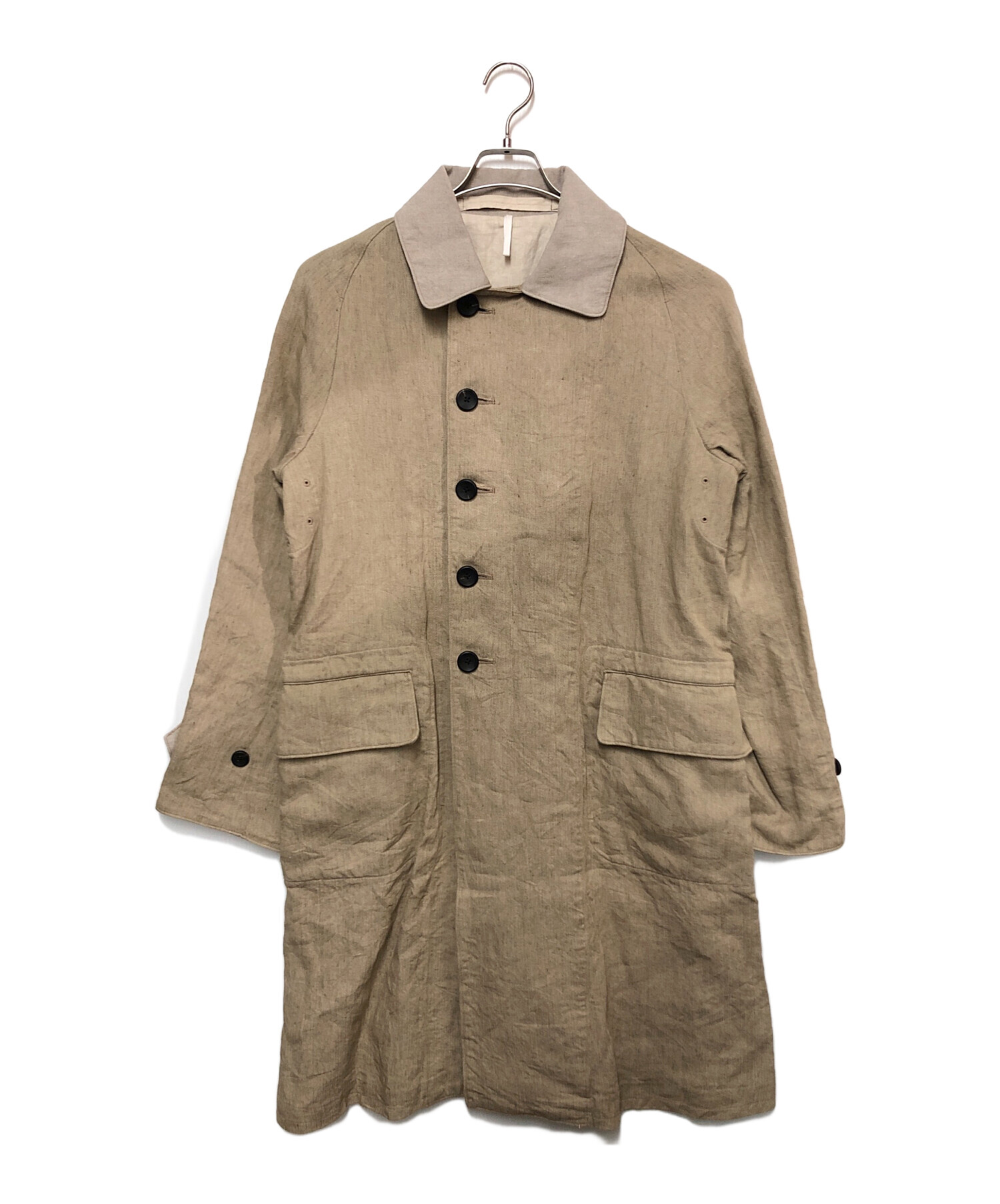 中古・古着通販】SUS-SOUS (シュス) モーターサイクルリネンコート