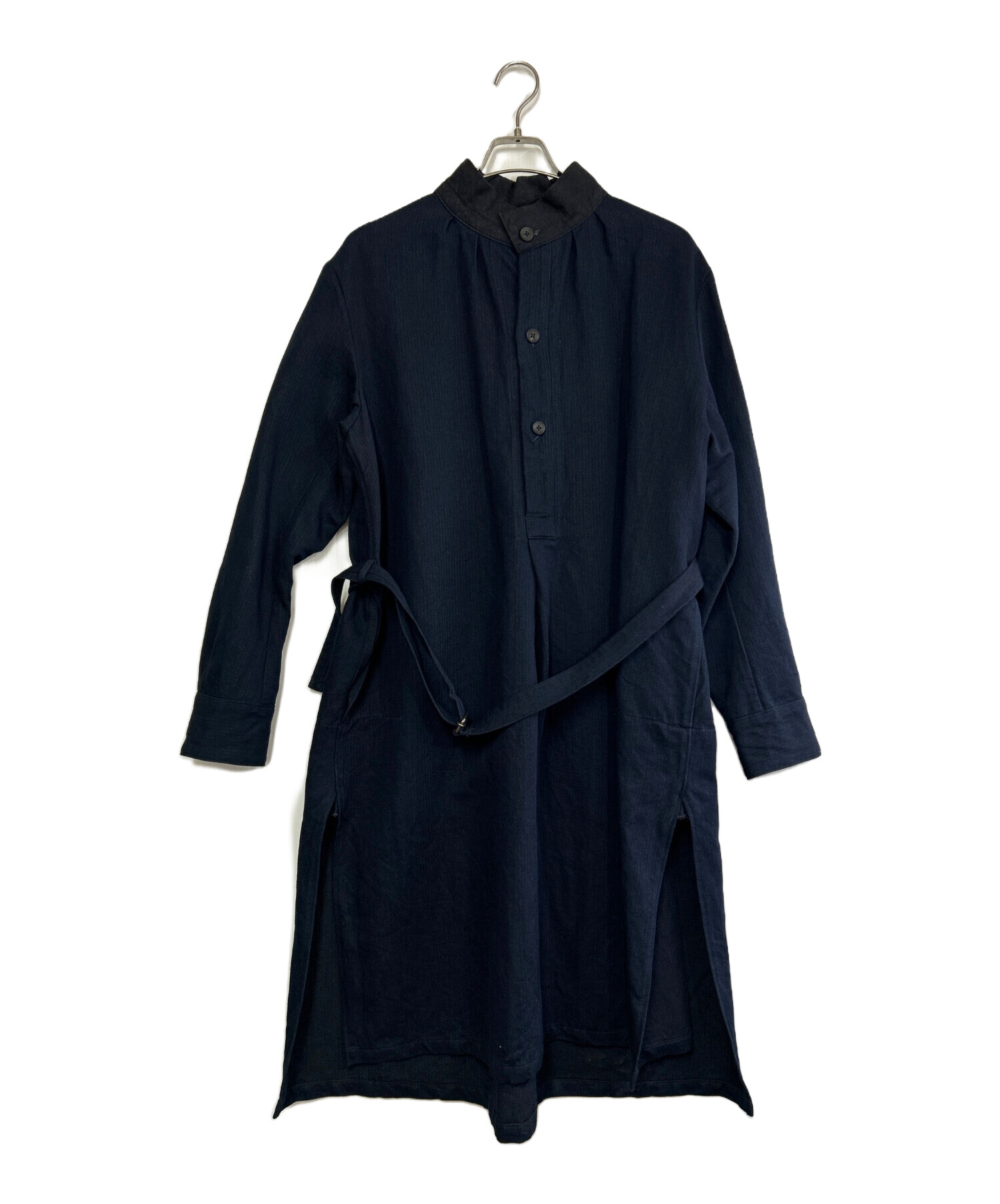 中古・古着通販】SUS-SOUS (シュス) ロングスモックグランパシャツ