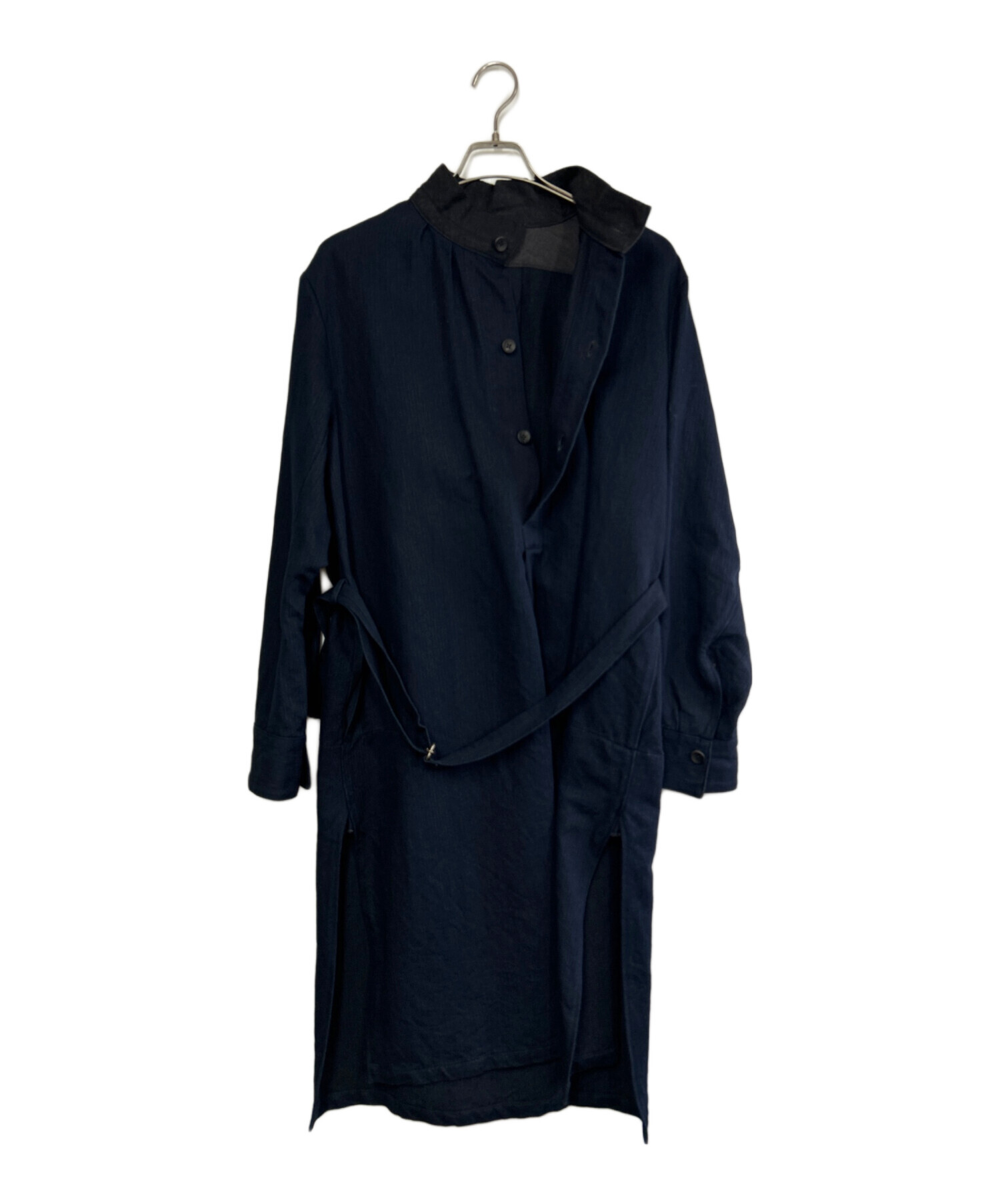 中古・古着通販】SUS-SOUS (シュス) ロングスモックグランパシャツ