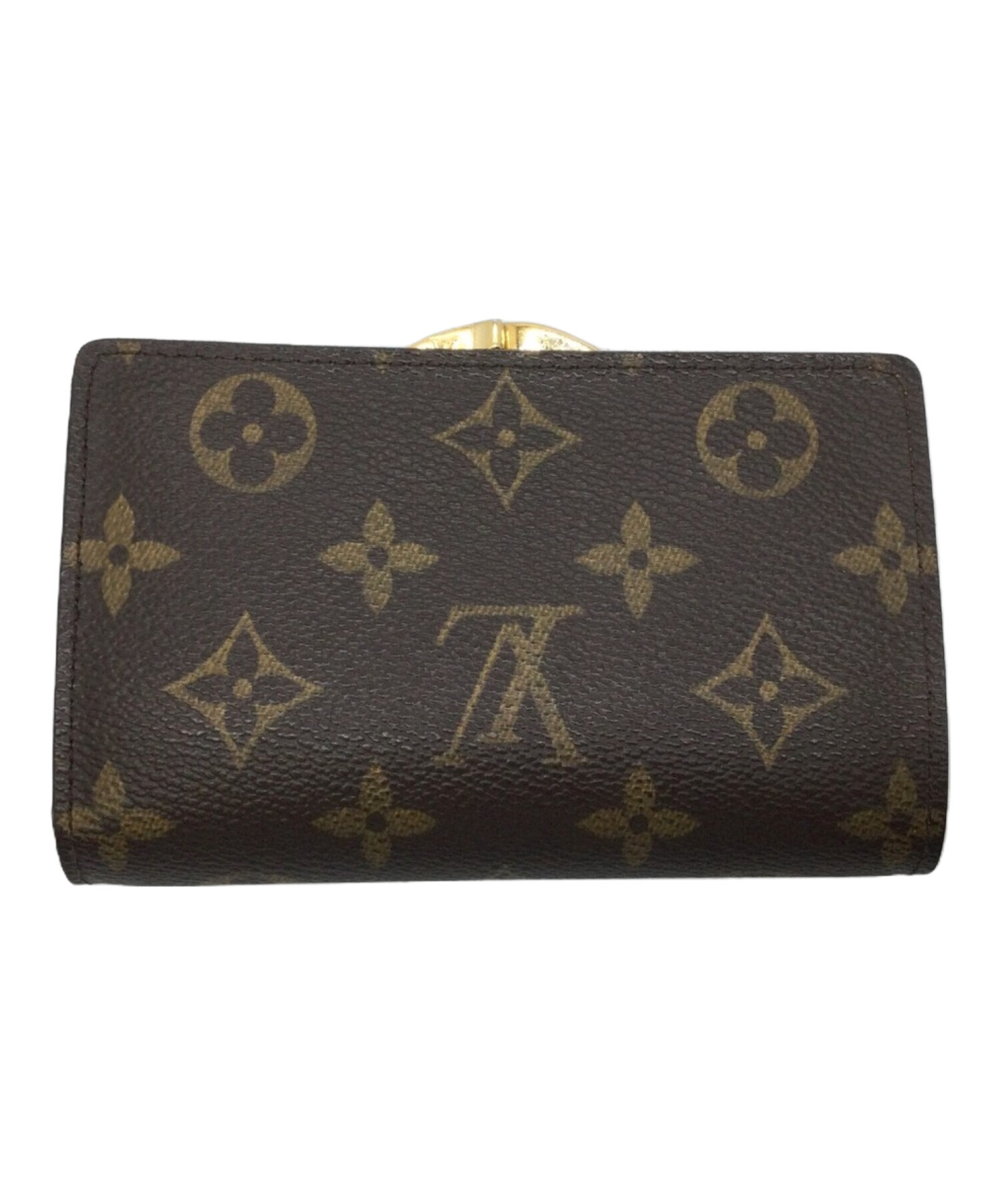 正規品 LOUIS VUITTON 春夏限定 コレクション がま口財布 一点物 中古・古着通販】LOUIS VUITTON (ルイ ヴィトン) がま口財布