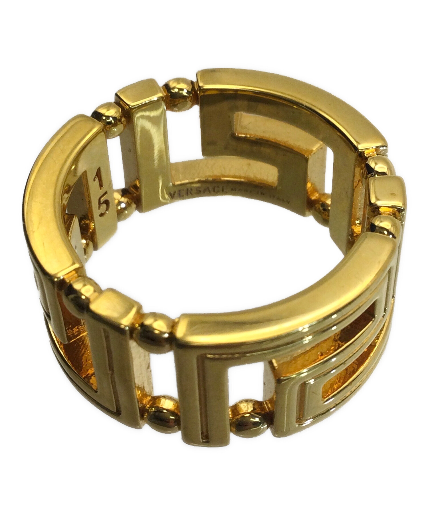 中古・古着通販】VERSACE (ヴェルサーチェ) グレカモチーフリング
