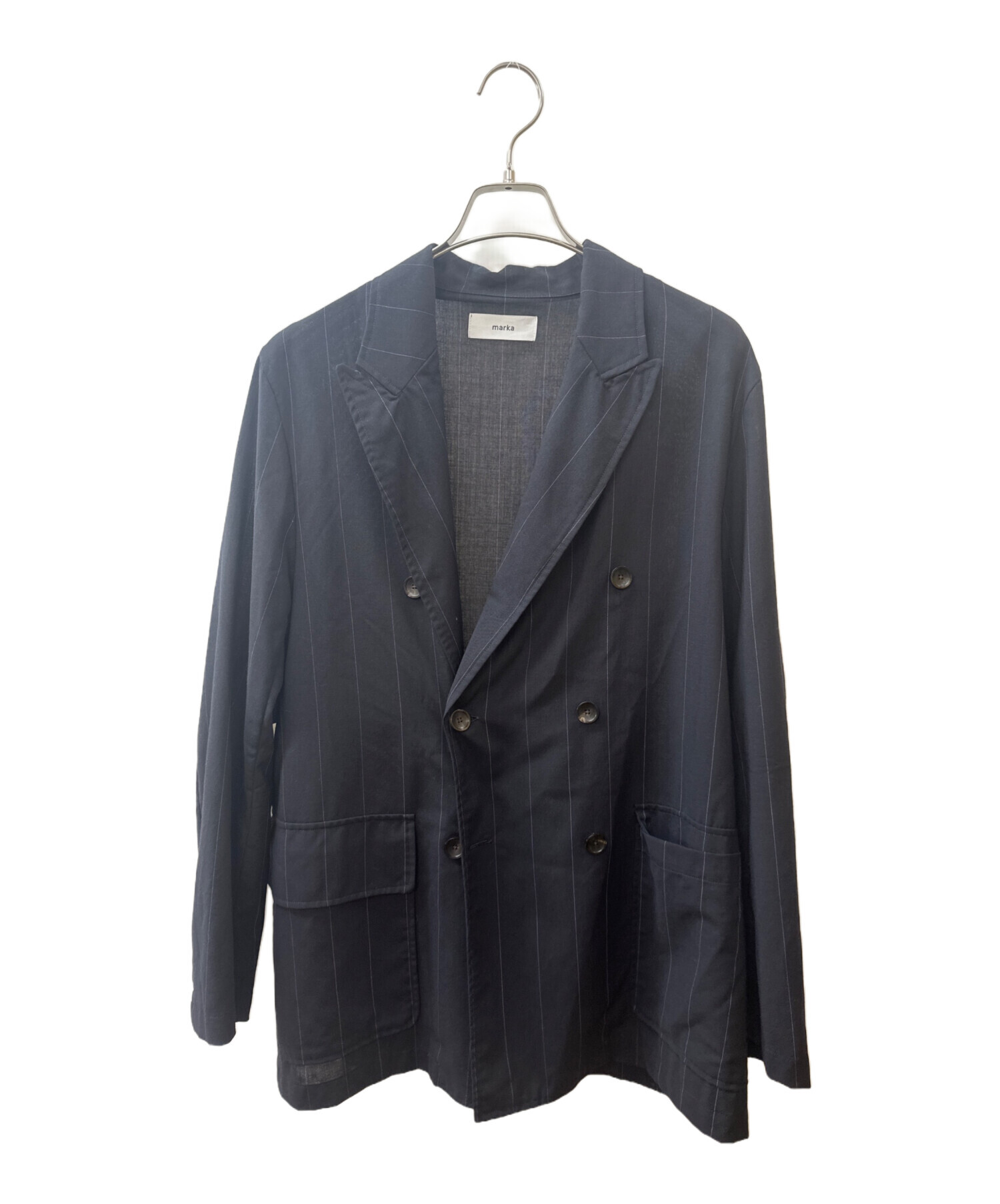中古・古着通販】MARKA (マーカ) W.B SHIRT JACKET ブラック サイズ:S