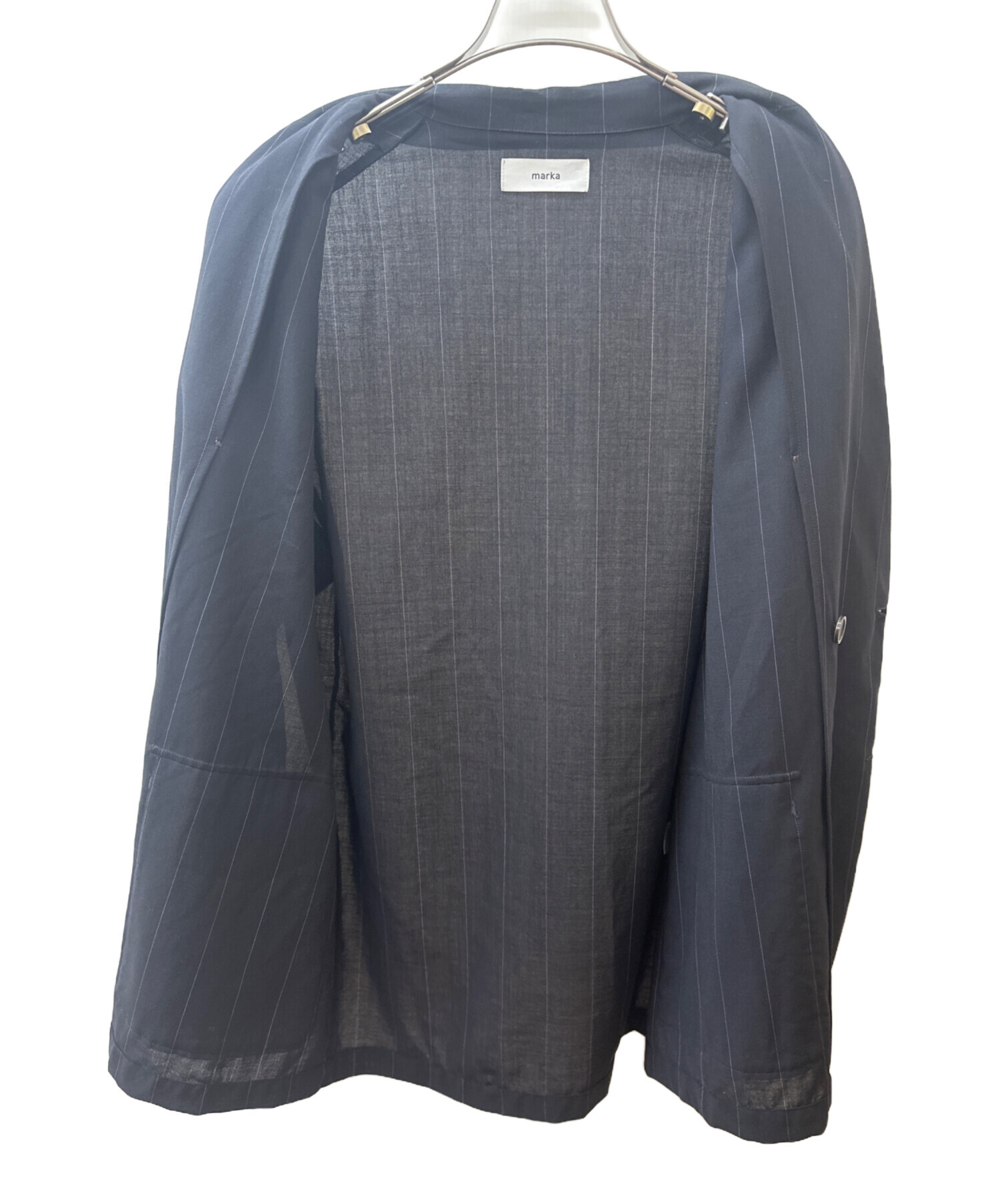 中古・古着通販】MARKA (マーカ) W.B SHIRT JACKET ブラック サイズ:S