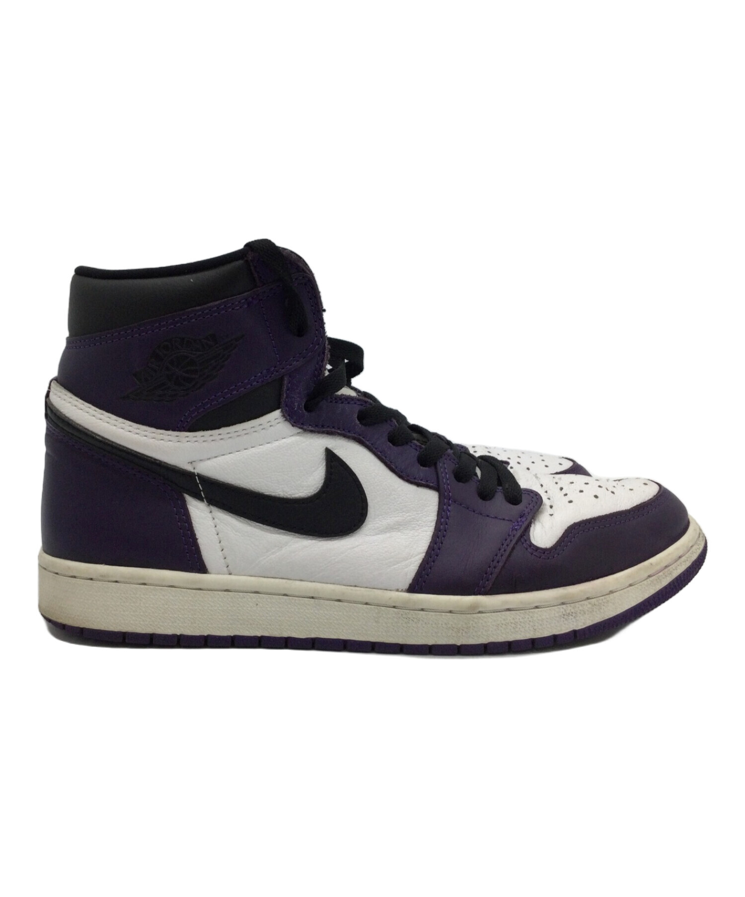中古・古着通販】NIKE (ナイキ) AIR JORDAN RETRO 1 HIGH OG COURT
