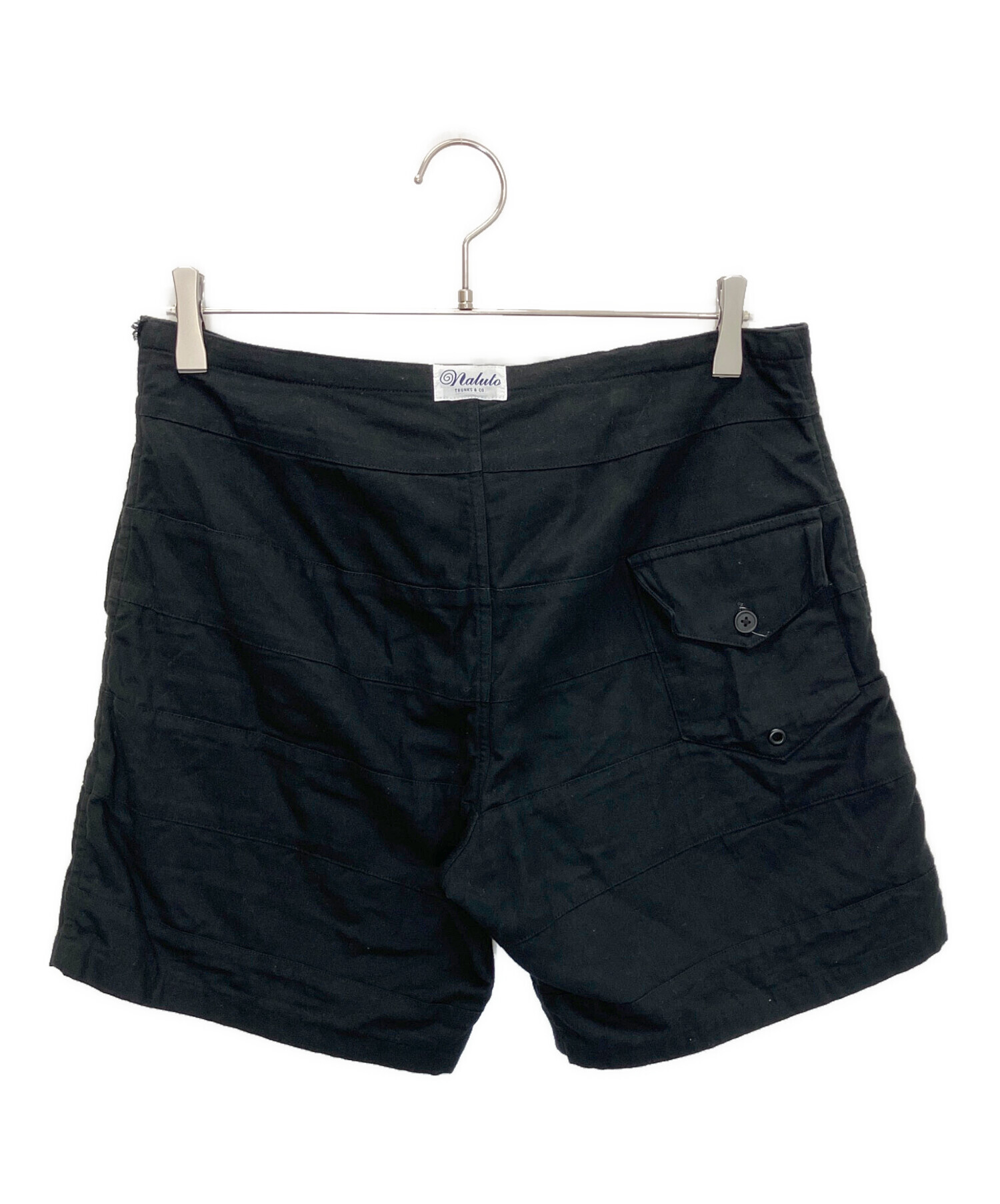 NALUTO TRUNKS ナルトトランクス　ショーツ　ブラック　XL 中古・古着通販】NALUTO TRUNKS & Co. (ナルトトランクス) ショート