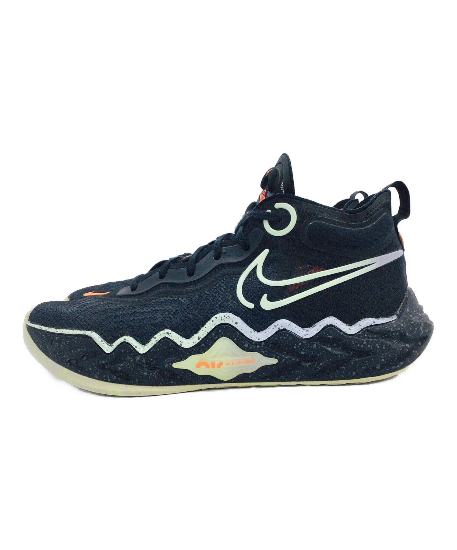 中古・古着通販】NIKE (ナイキ) AIR ZOOM G.T. RUN ブラック×グリーン 