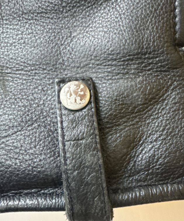 中古・古着通販】R.NEWBOLD (アールニューボールド) カウレザー ダブル