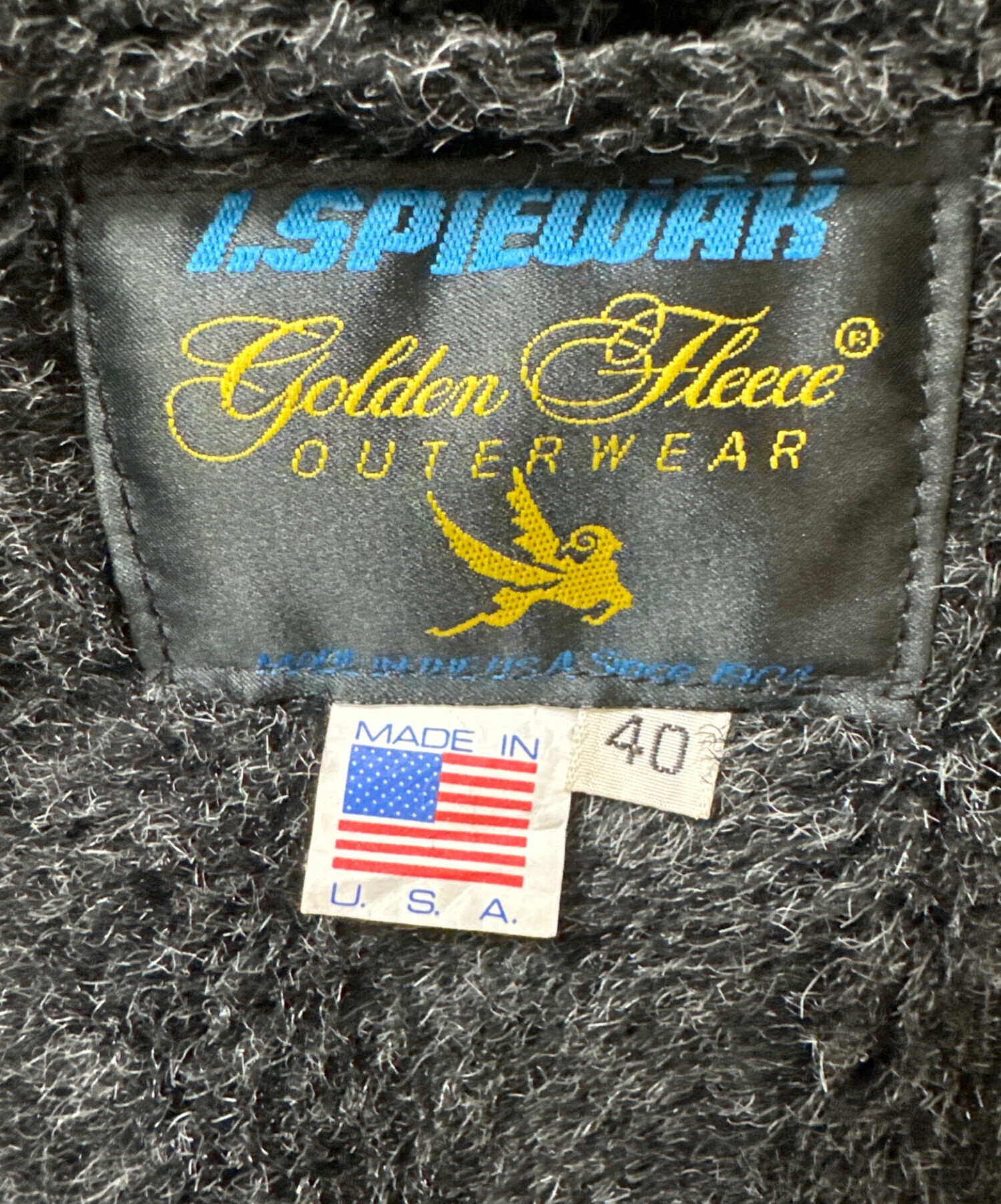 中古・古着通販】ISPIEWAK (スピワック) デッキジャケット ネイビー