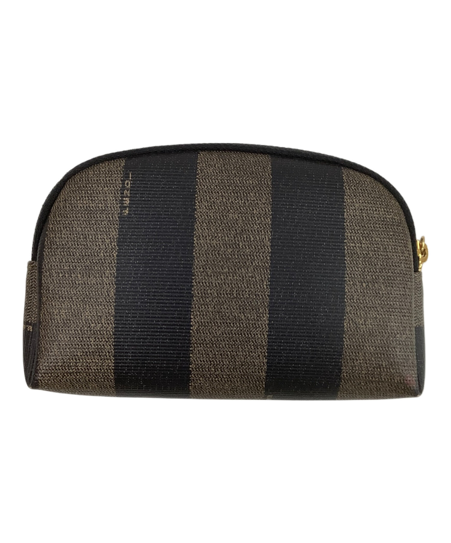 中古・古着通販】FENDI (フェンディ) ポーチ ブラウン×ブラック