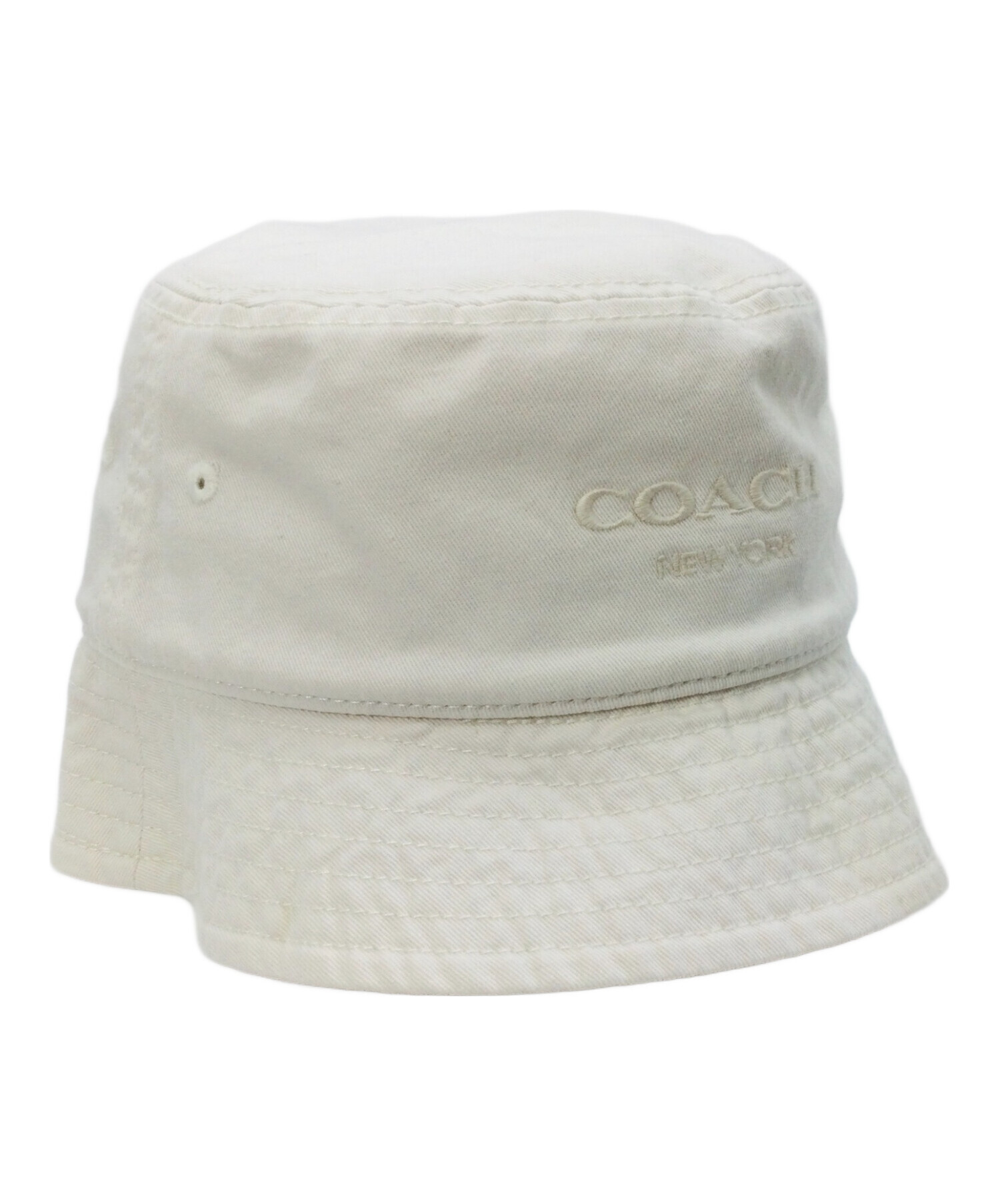 中古・古着通販】COACH (コーチ) COACHカラーデニムバケットハット