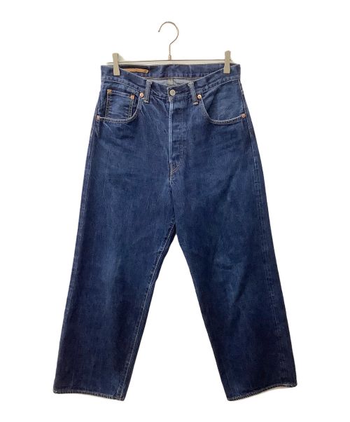 SCYE BASICS サイベーシックス デニムパンツ XS 青 【古着】【中古】【送料無料】 中古・古着通販】SCYEBASICS (サイベーシックス) セルヴィッチワイド
