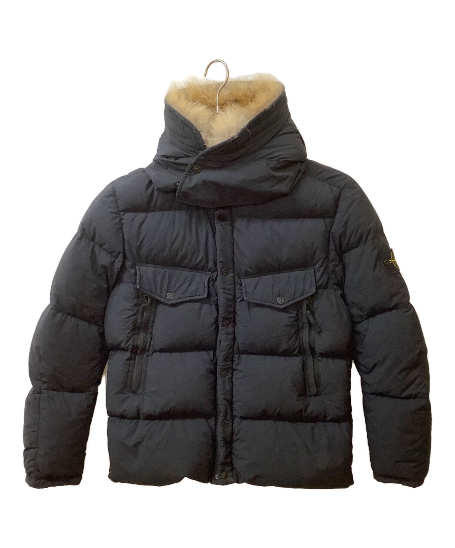 中古・古着通販】STONE ISLAND (ストーンアイランド) ファー付きダウン