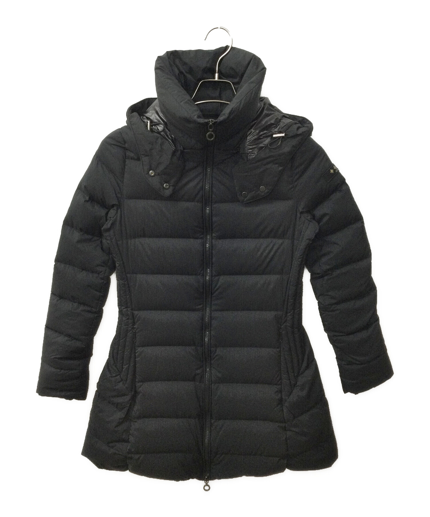 TATRAS ダウンジャケット ブラック レディース LTA15A4393 中古・古着通販】TATRAS (タトラス) LTA15A4393 ダウンコート SABRINA