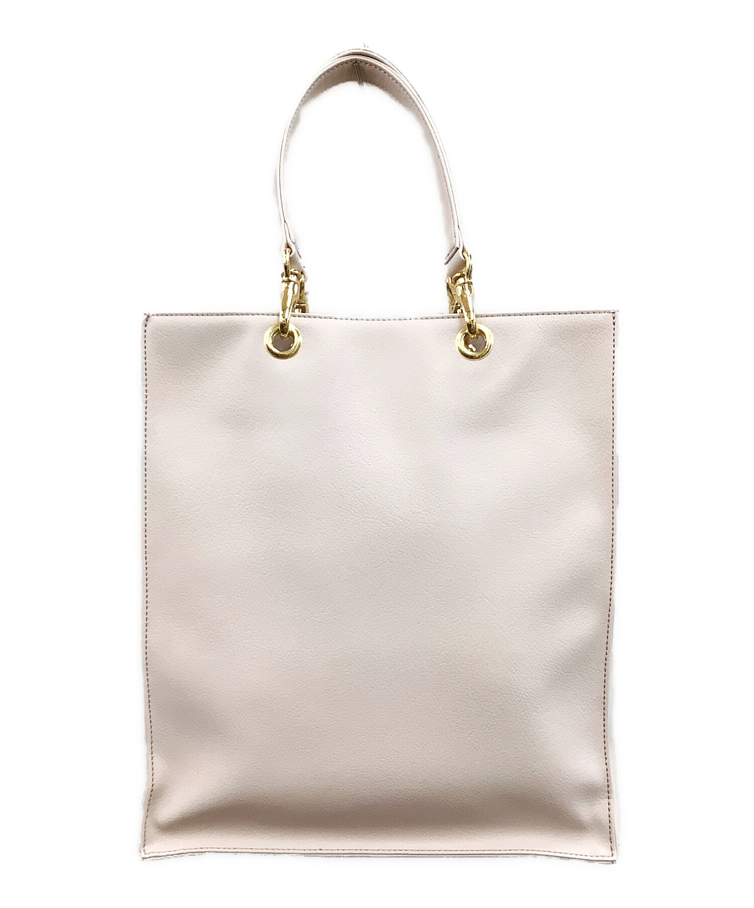 中古・古着通販】ATAO (アタオ) ハンドバッグ ベージュ 未使用品 